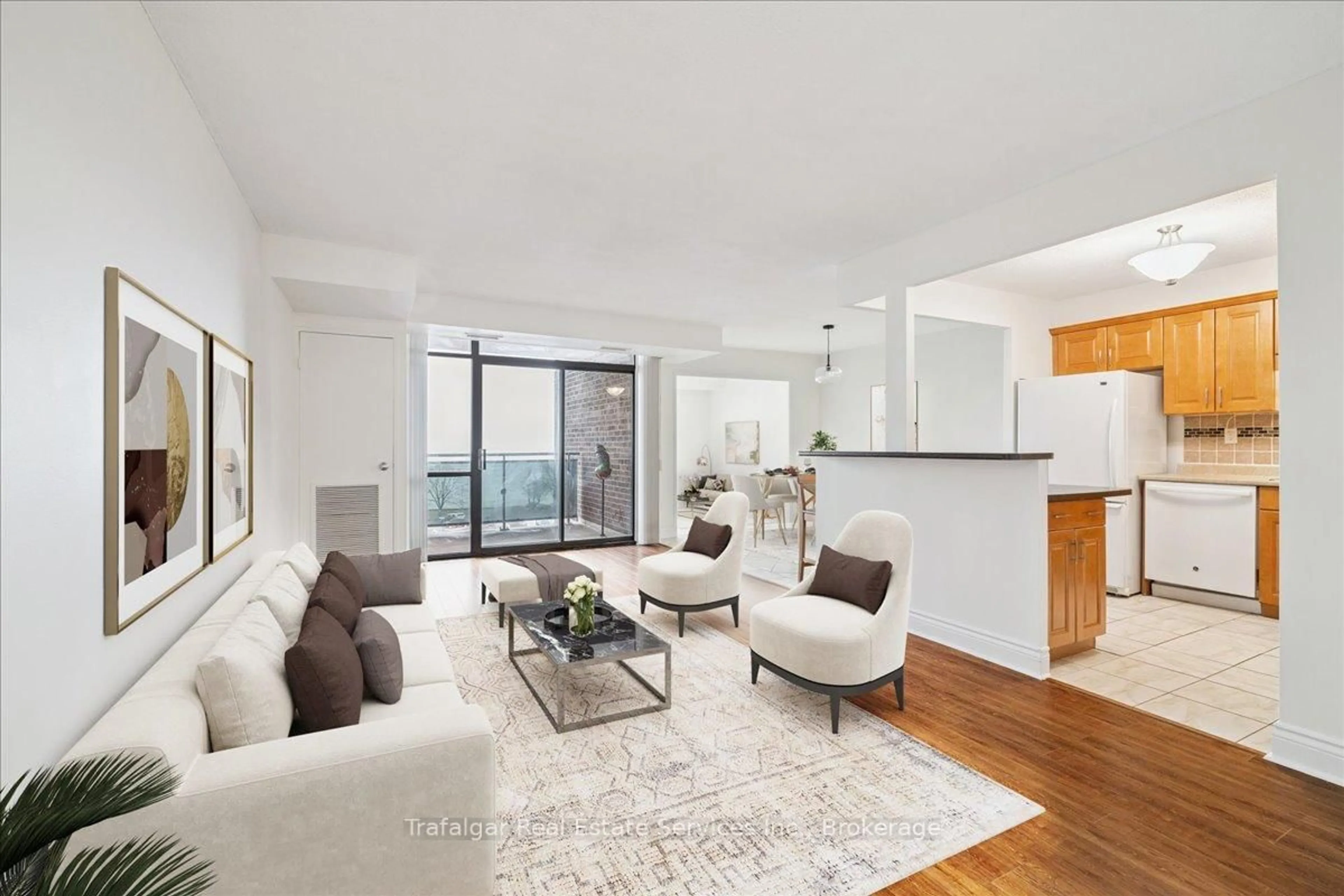 Living room with furniture, unknown for 301 Frances Ave #709, Hamilton Ontario L8E 3W6