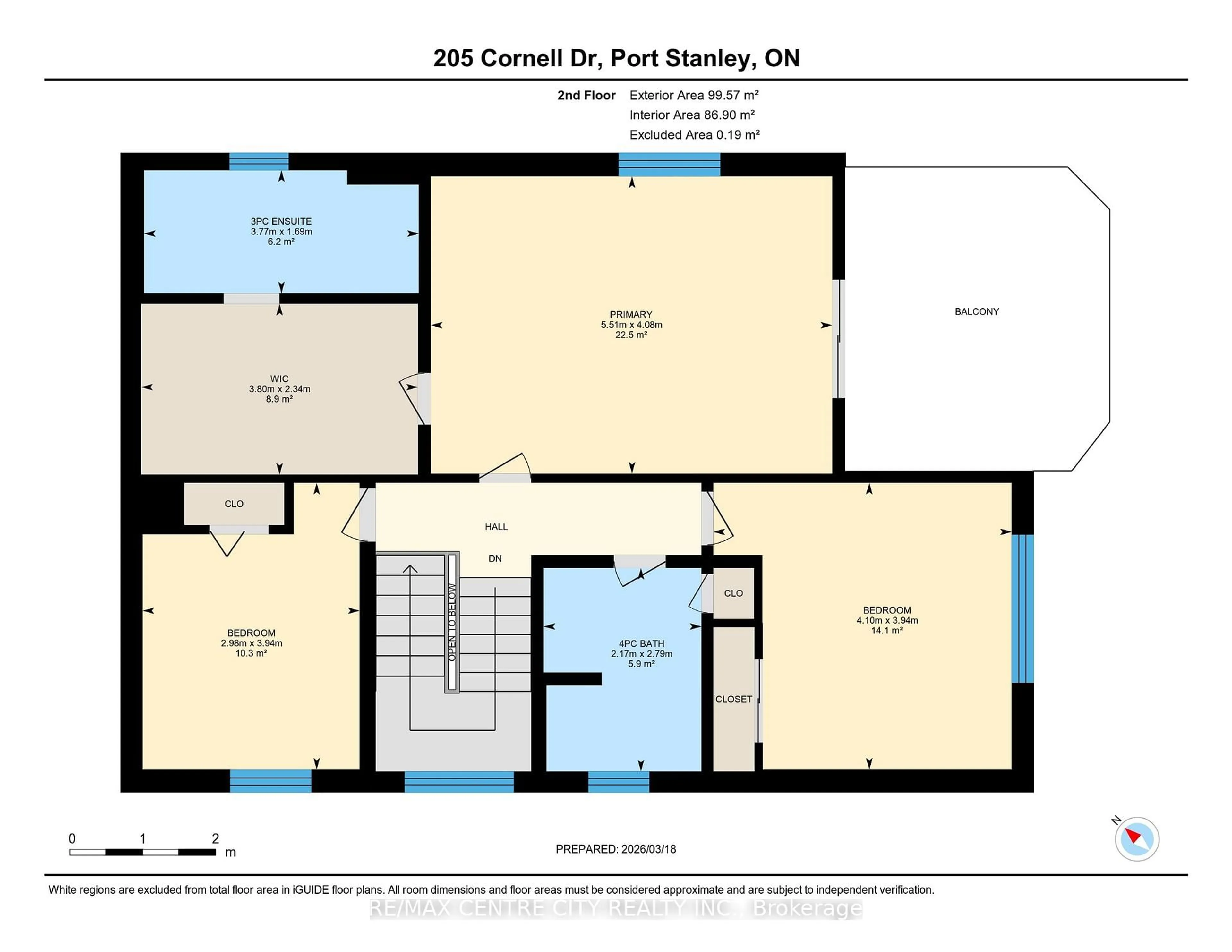 Floor plan for 205 Cornell Dr, Central Elgin Ontario N5L 1A5