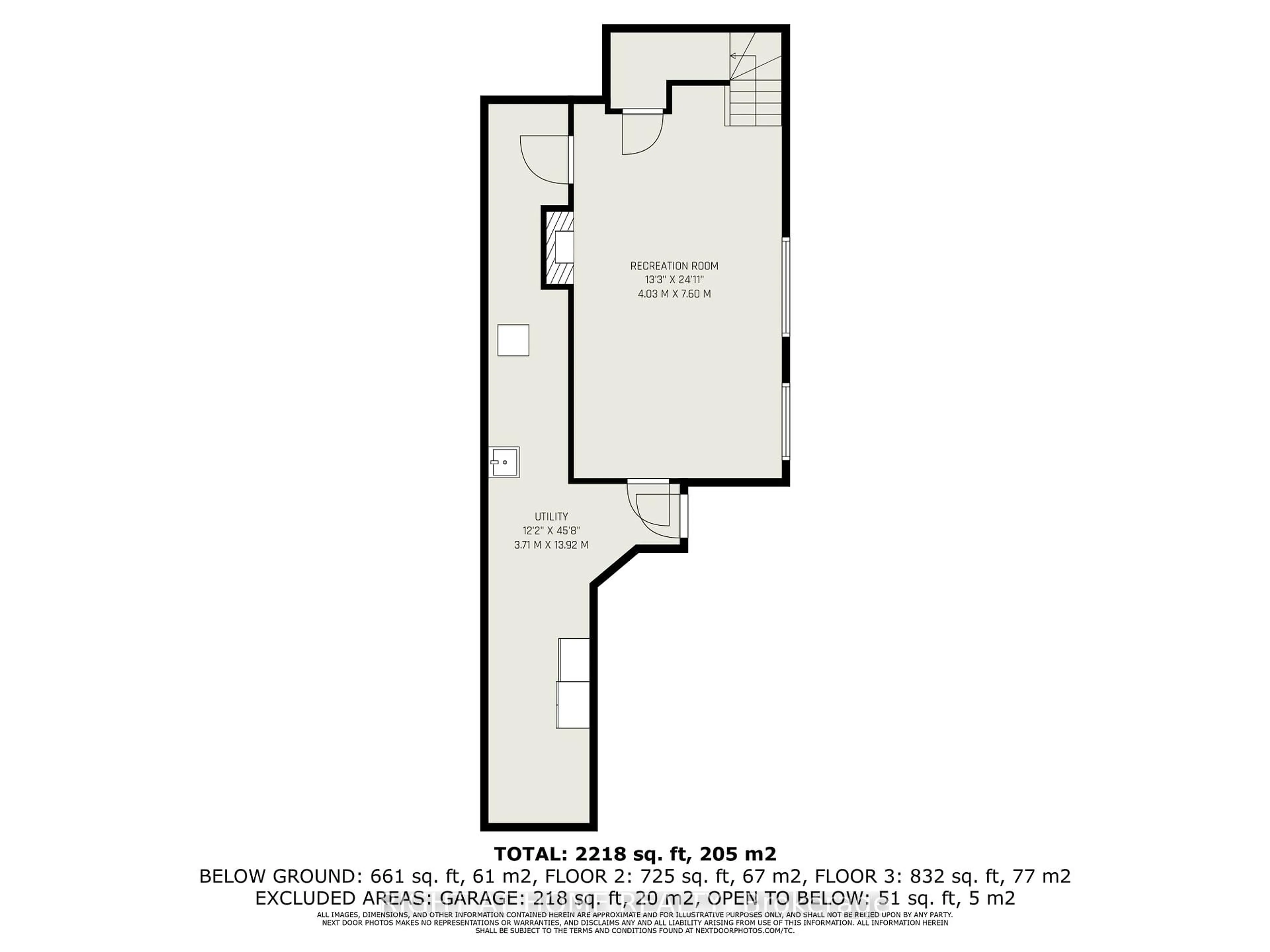 Floor plan for 699 Sora Way, Ottawa Ontario K1T 0R3