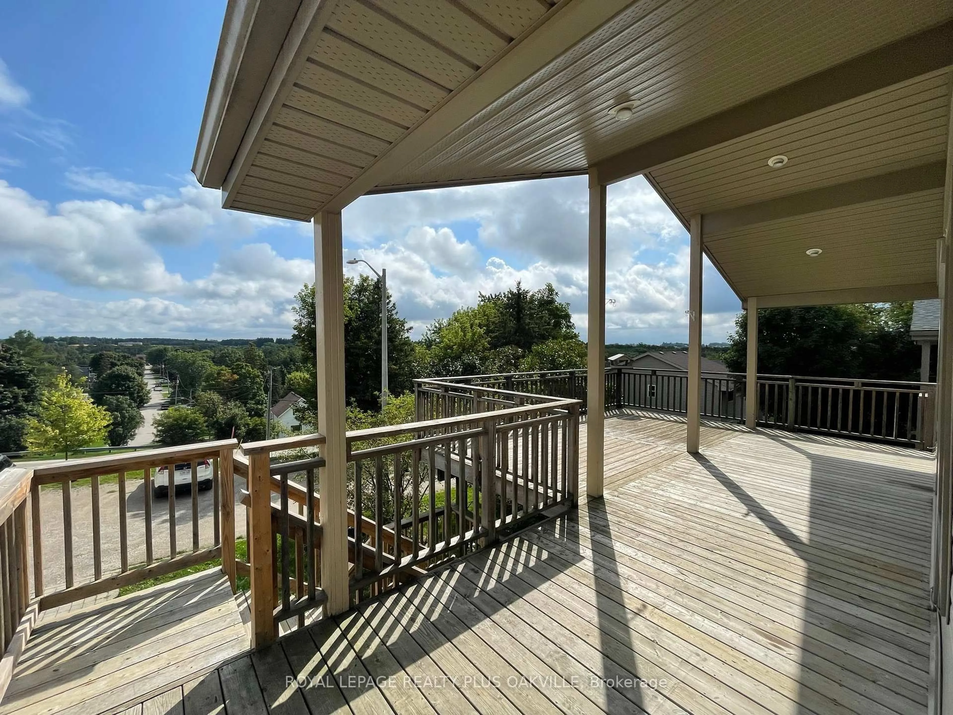 Patio, water/lake/river/ocean view for 62 Crozier St, East Luther Grand Valley Ontario L9W 5N6