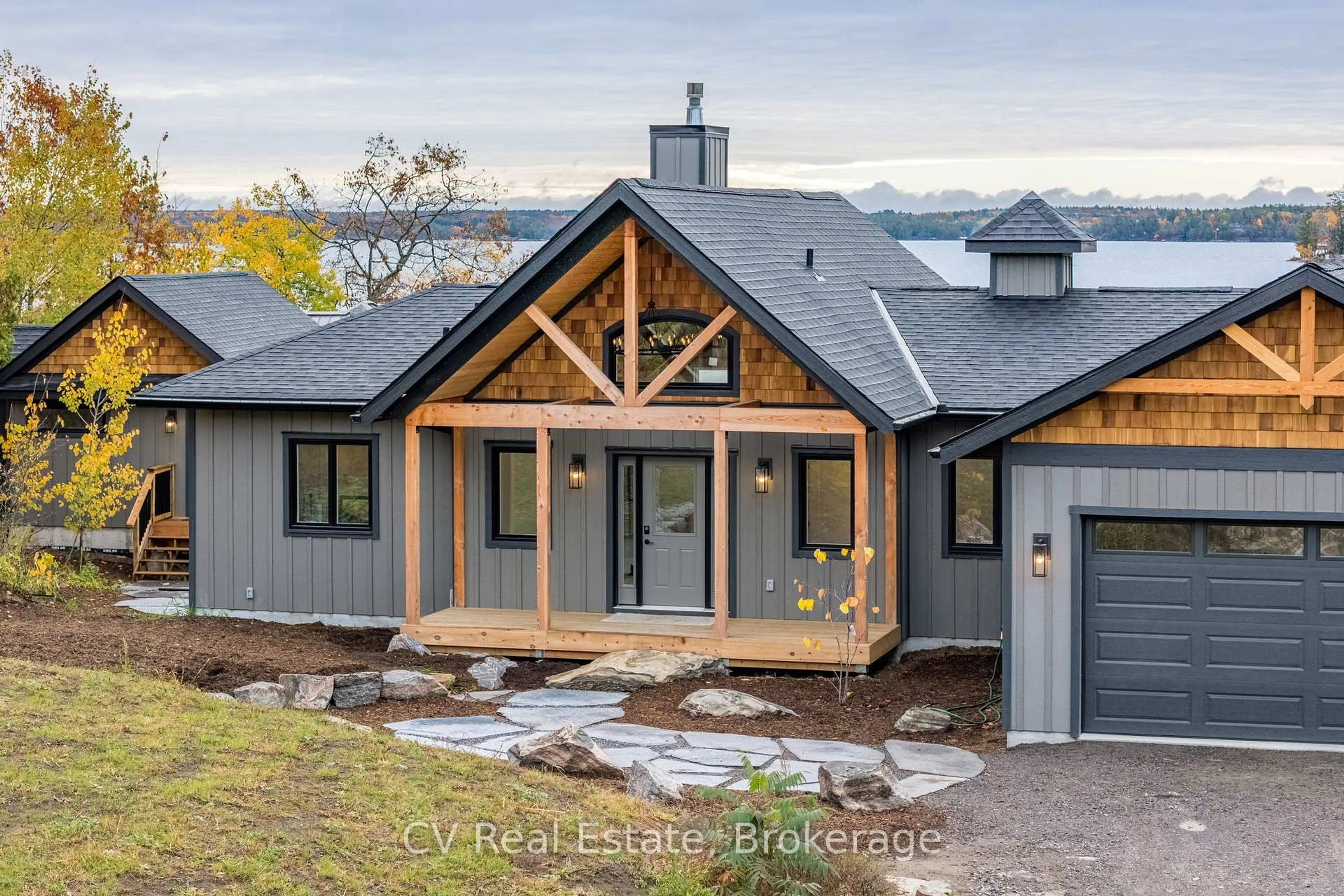 Home with brick exterior material, water/lake/river/ocean view for 1111 Lakeshore Dr, Gravenhurst Ontario P1P 1R2