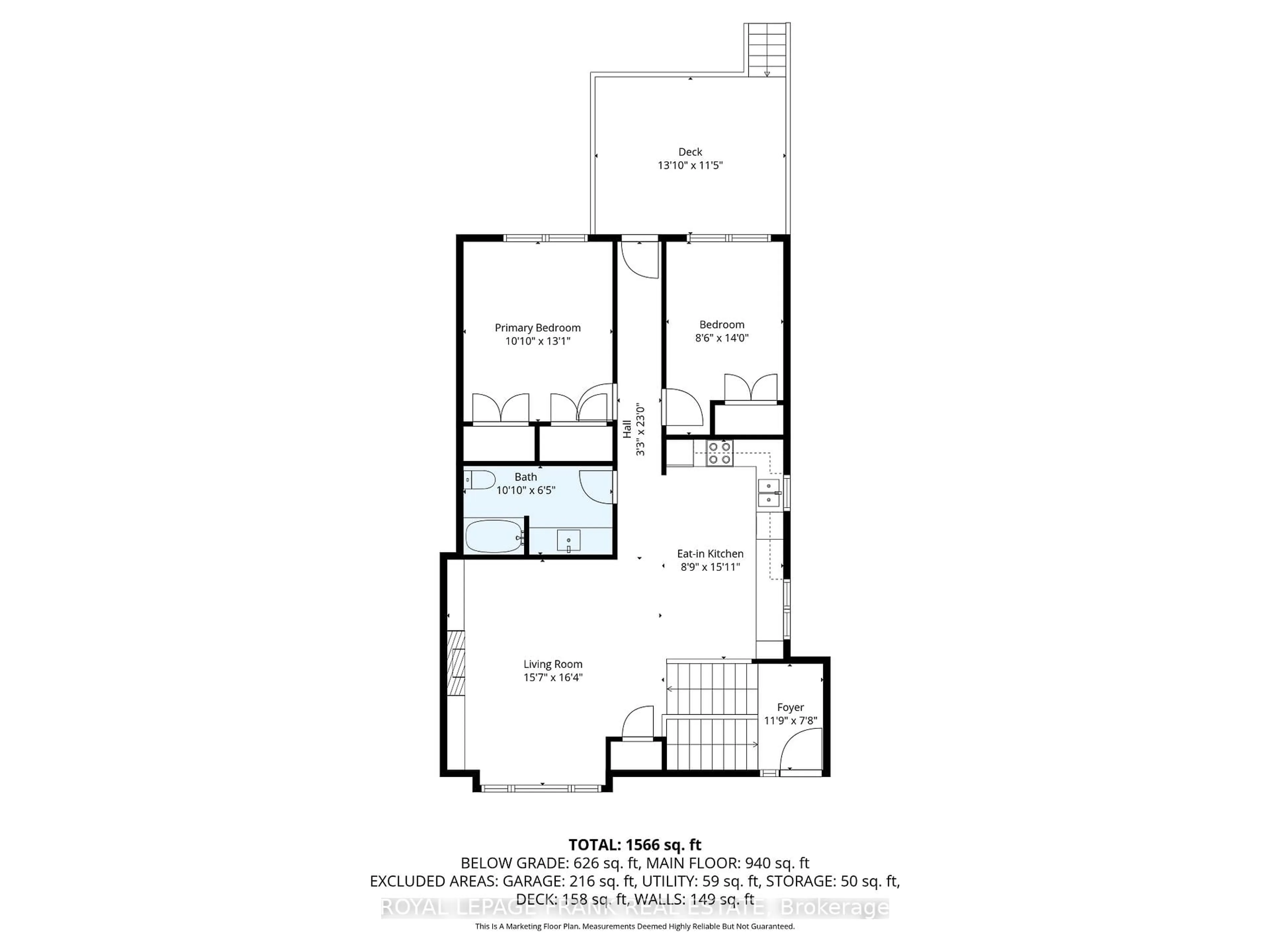 Floor plan for 21 Birch Cres, Kawartha Lakes Ontario K0M 1A0