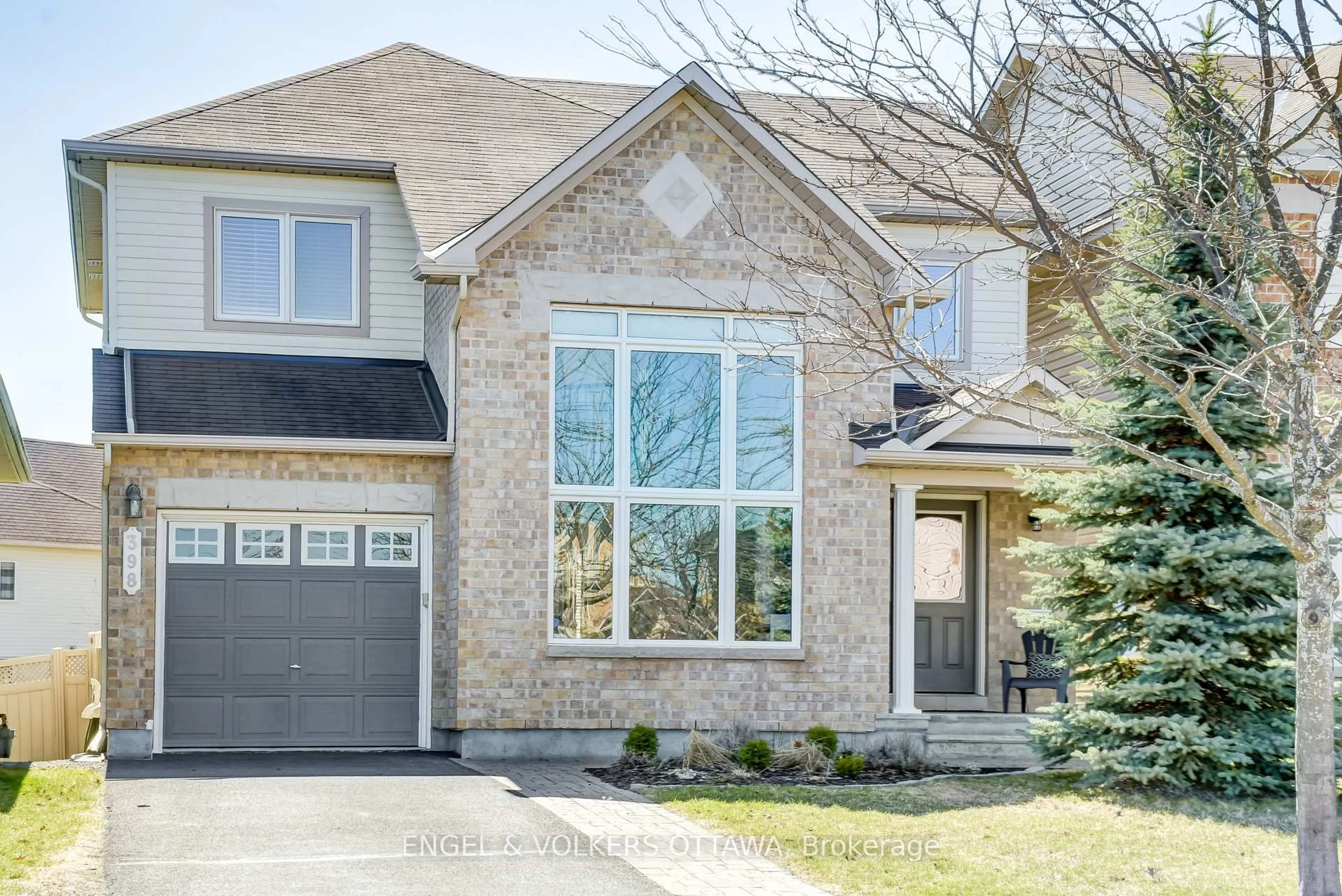 Home with brick exterior material, street for 398 Abbeydale Circ, Ottawa Ontario K2K 0E8