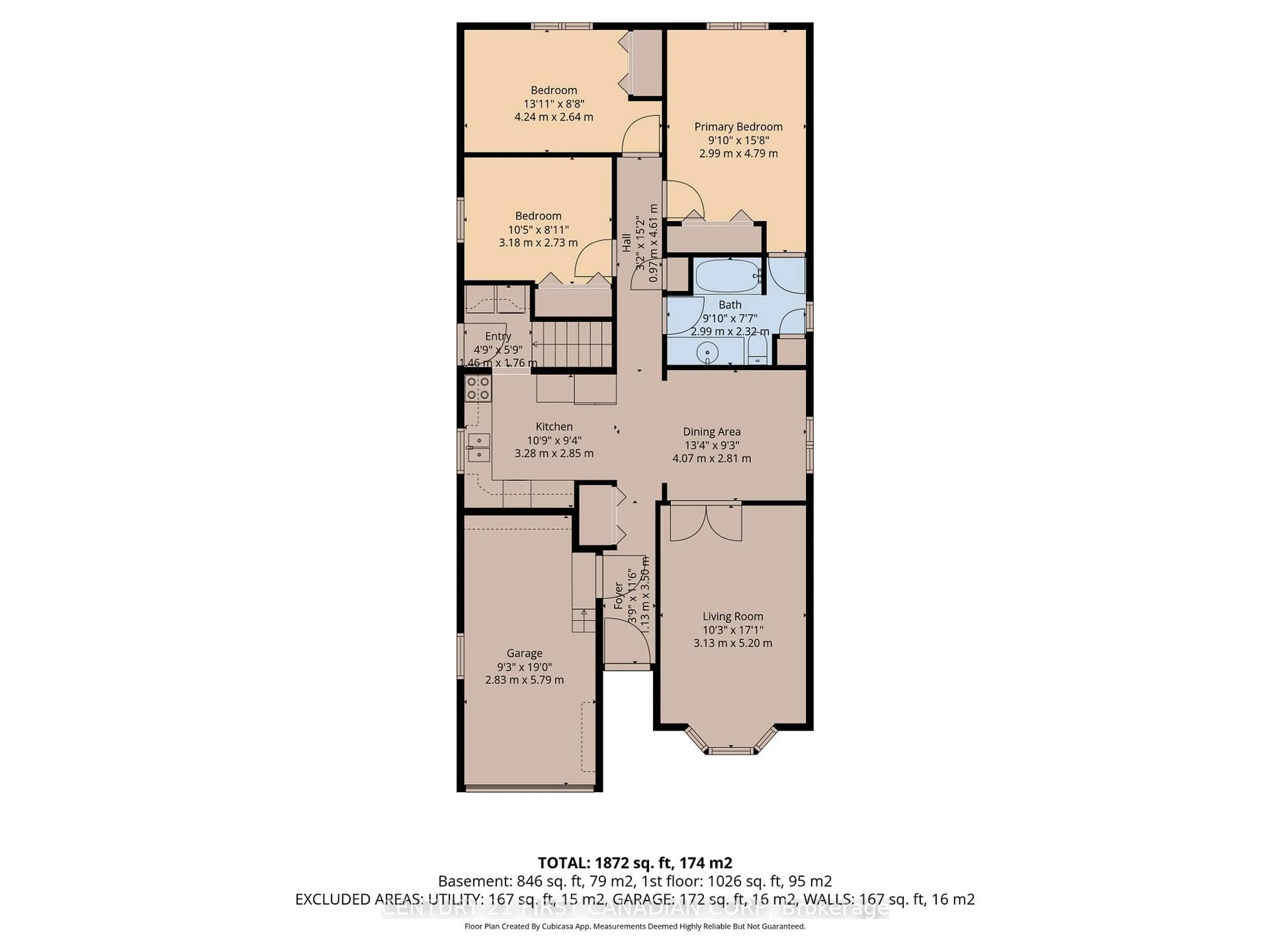 Floor plan for 64 Melanie Dr, Aylmer Ontario N5H 3G5