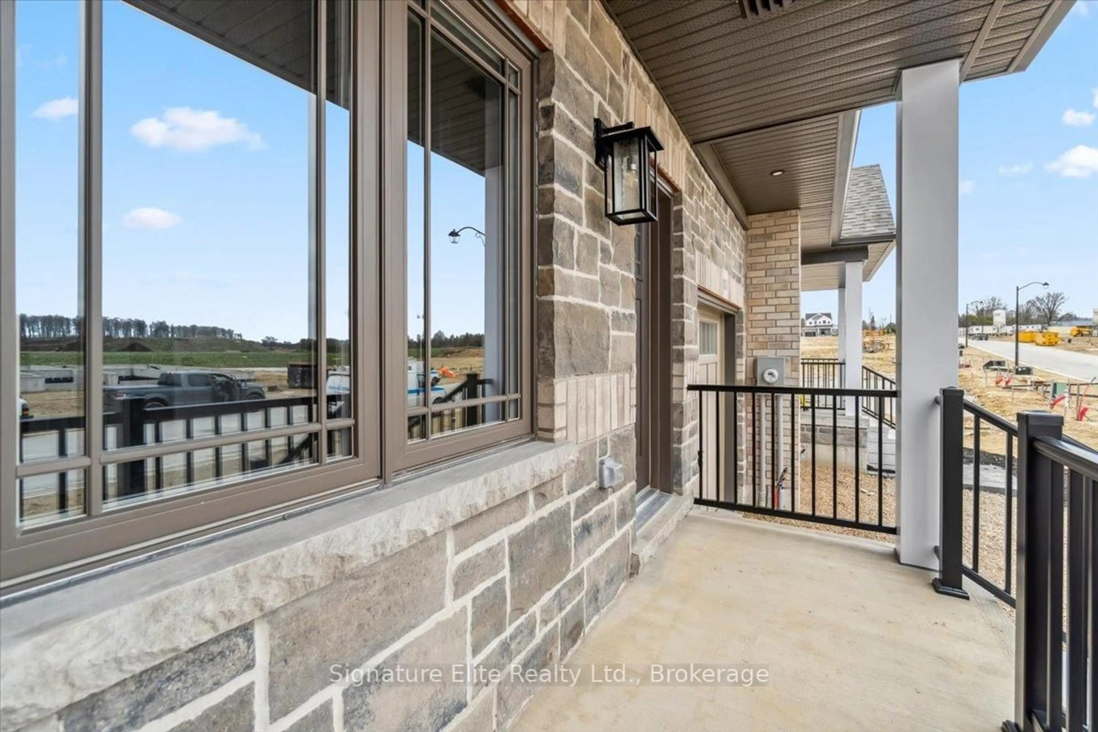 Patio, water/lake/river/ocean view for 109 Herbert Ave, Grey Highlands Ontario N0C 1H0
