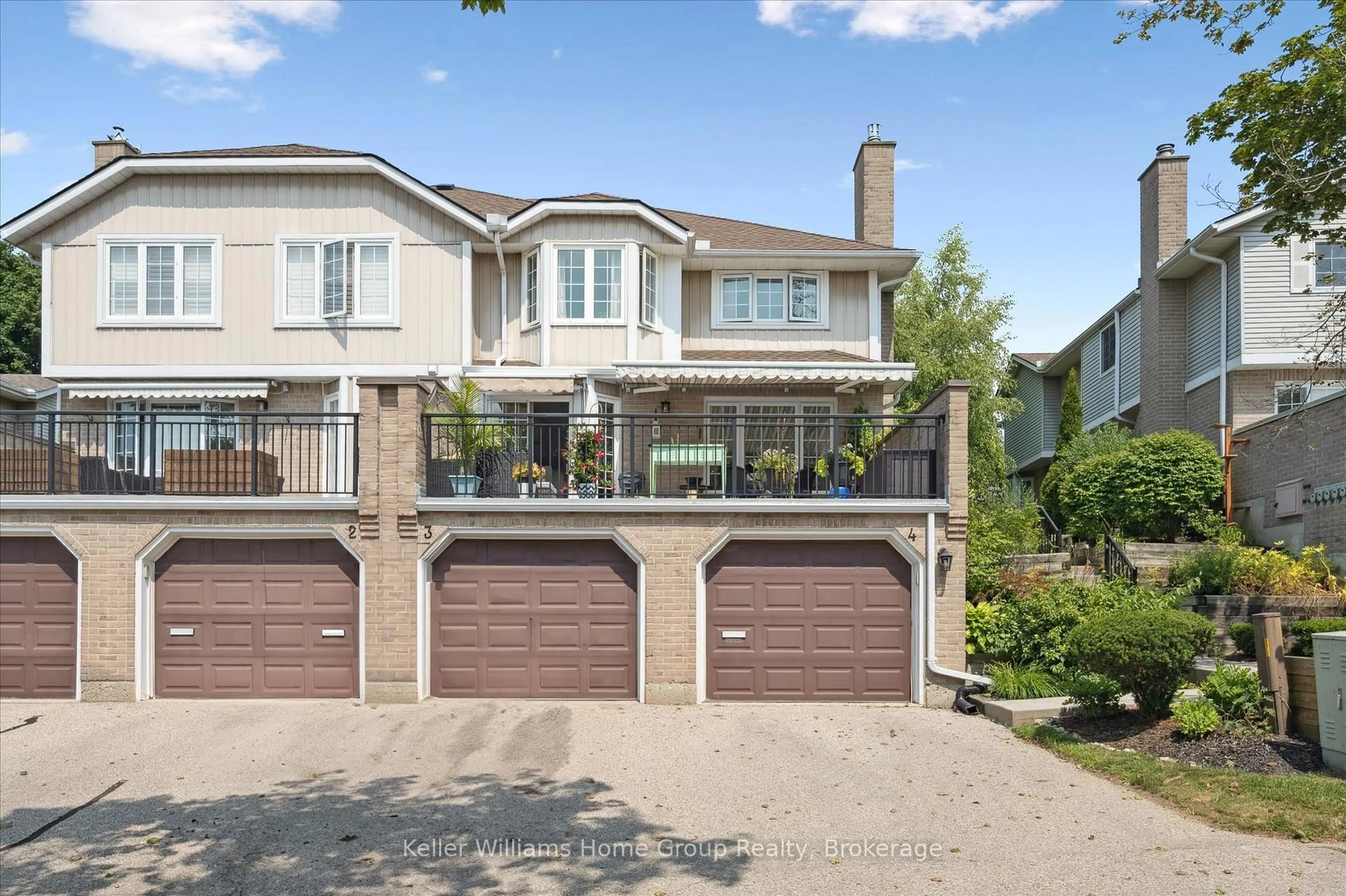 Home with brick exterior material, street for 106 Woodlawn Rd #4, Guelph Ontario N1E 1B7