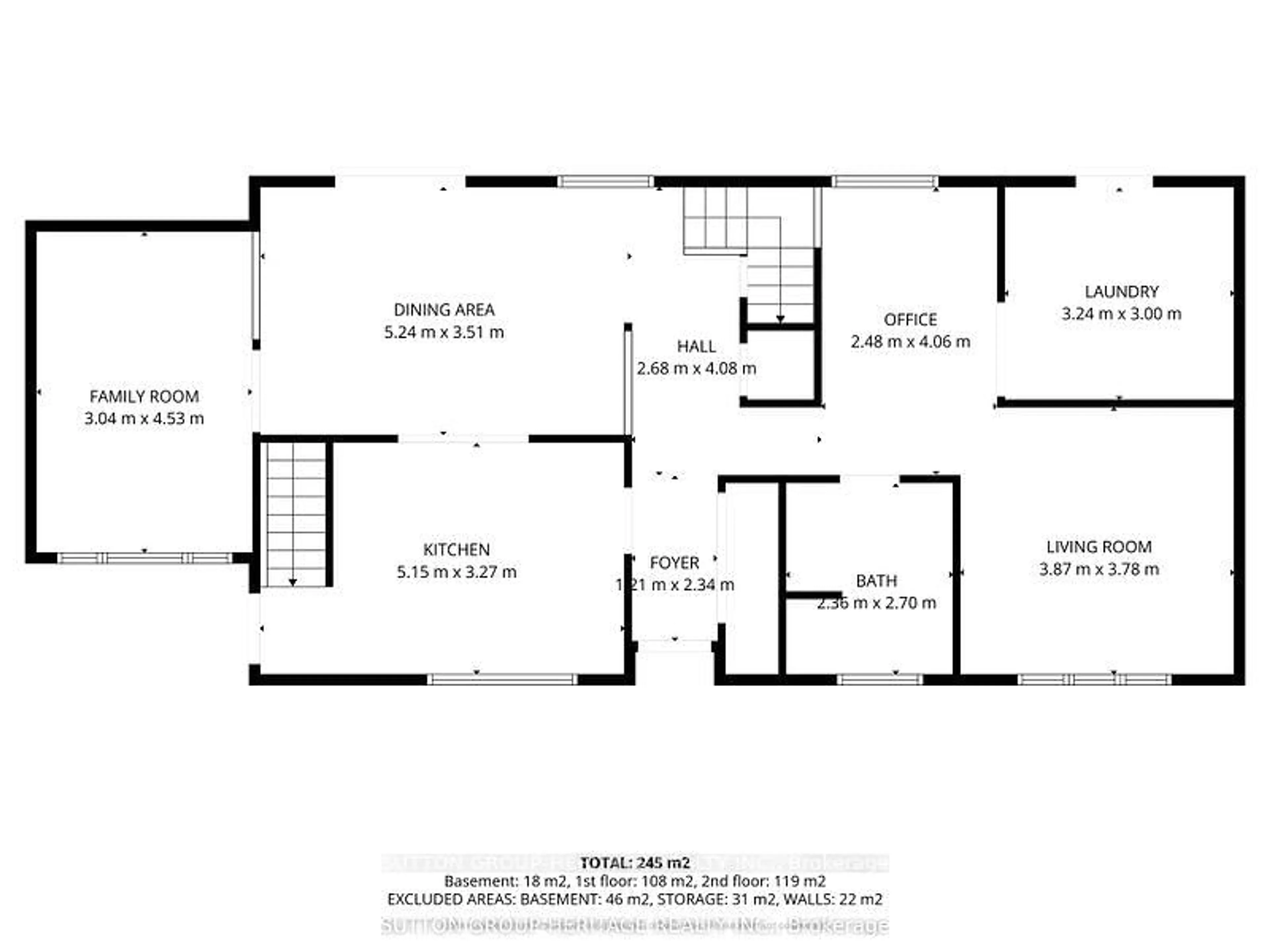 Floor plan for 1780 7th Line, Selwyn Ontario K9J 6X5