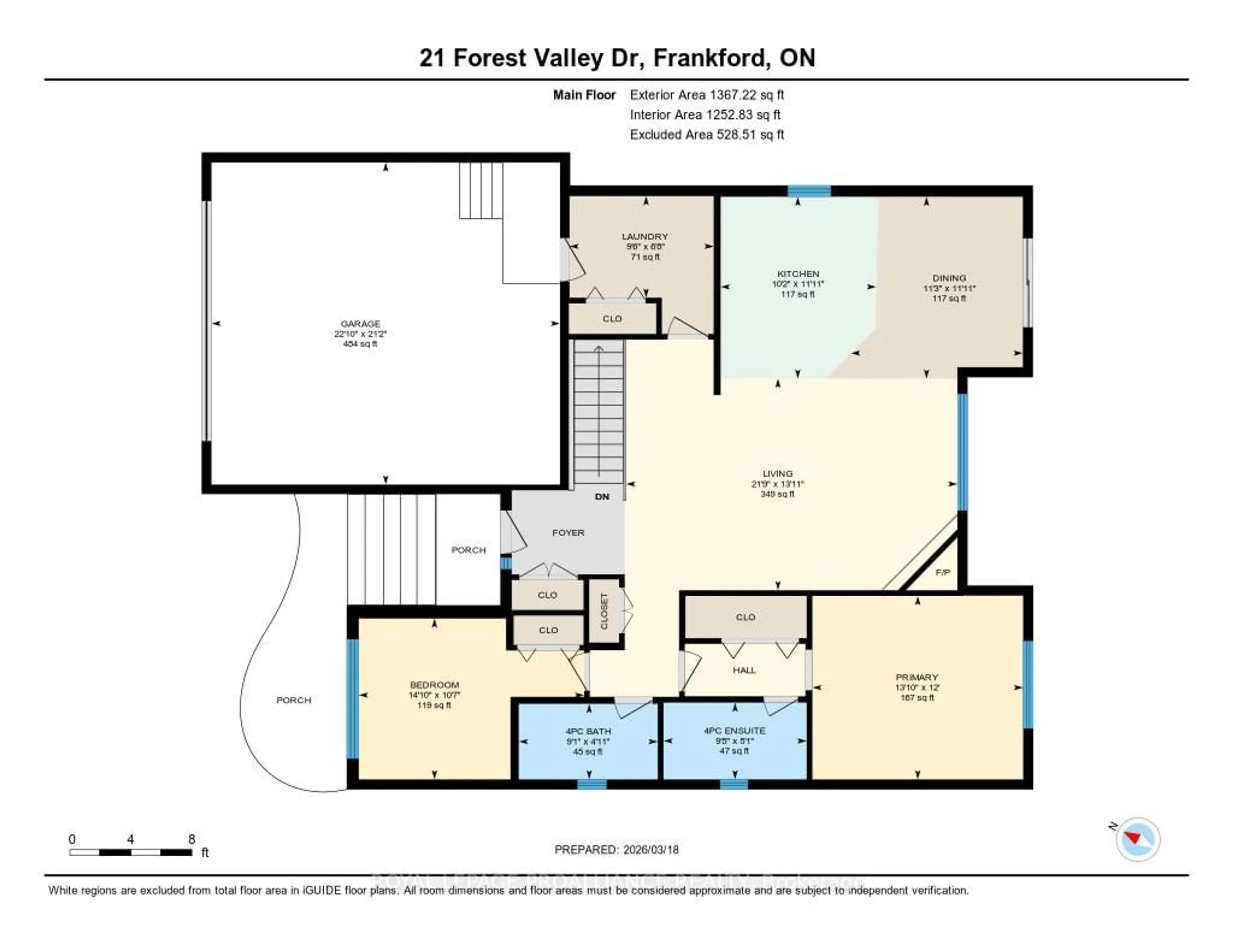 Floor plan for 21 Forest Valley Dr, Hastings Ontario K0K 2C0