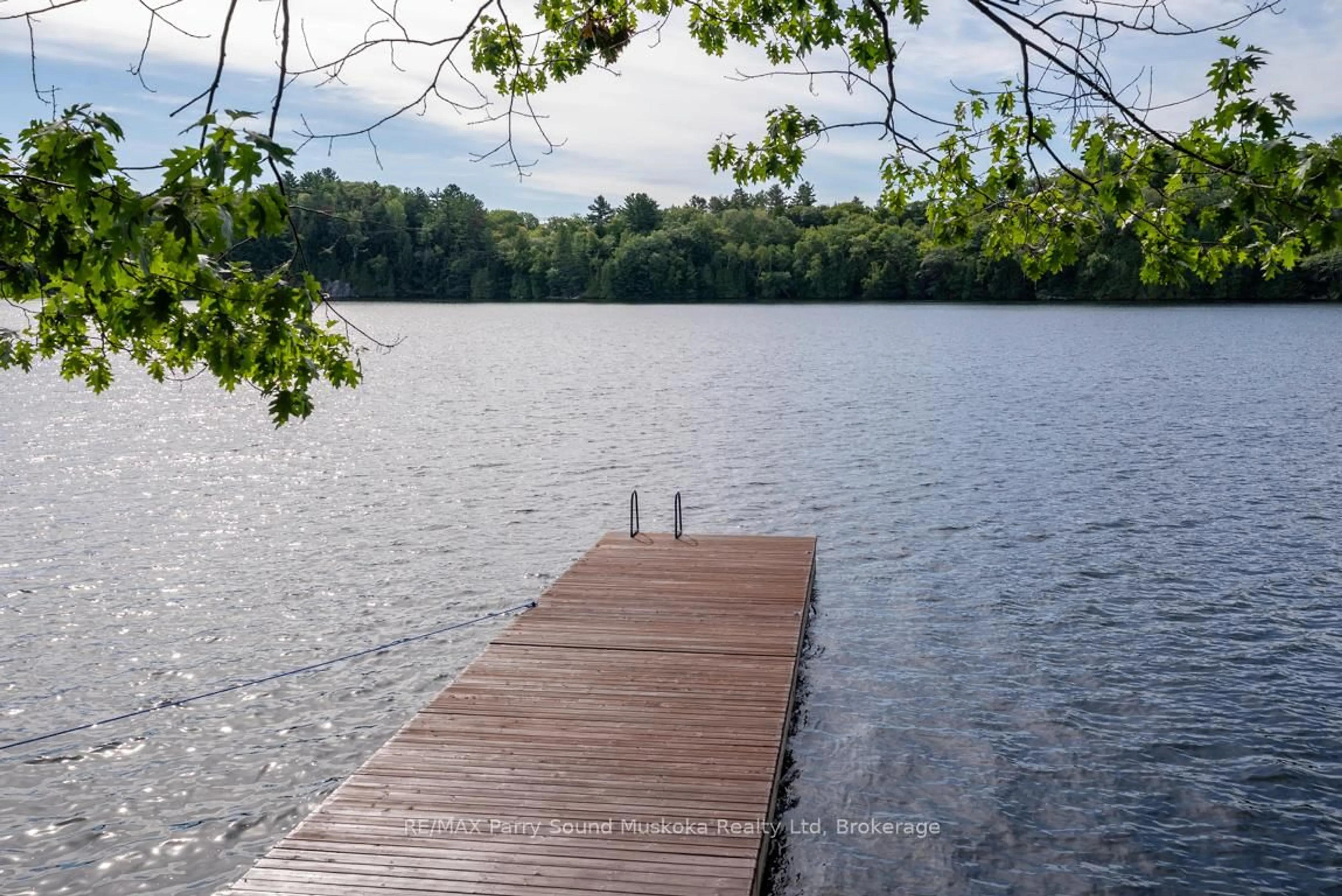 Patio, water/lake/river/ocean view for 32A Sterner Dr, Seguin Ontario P2A 0B2