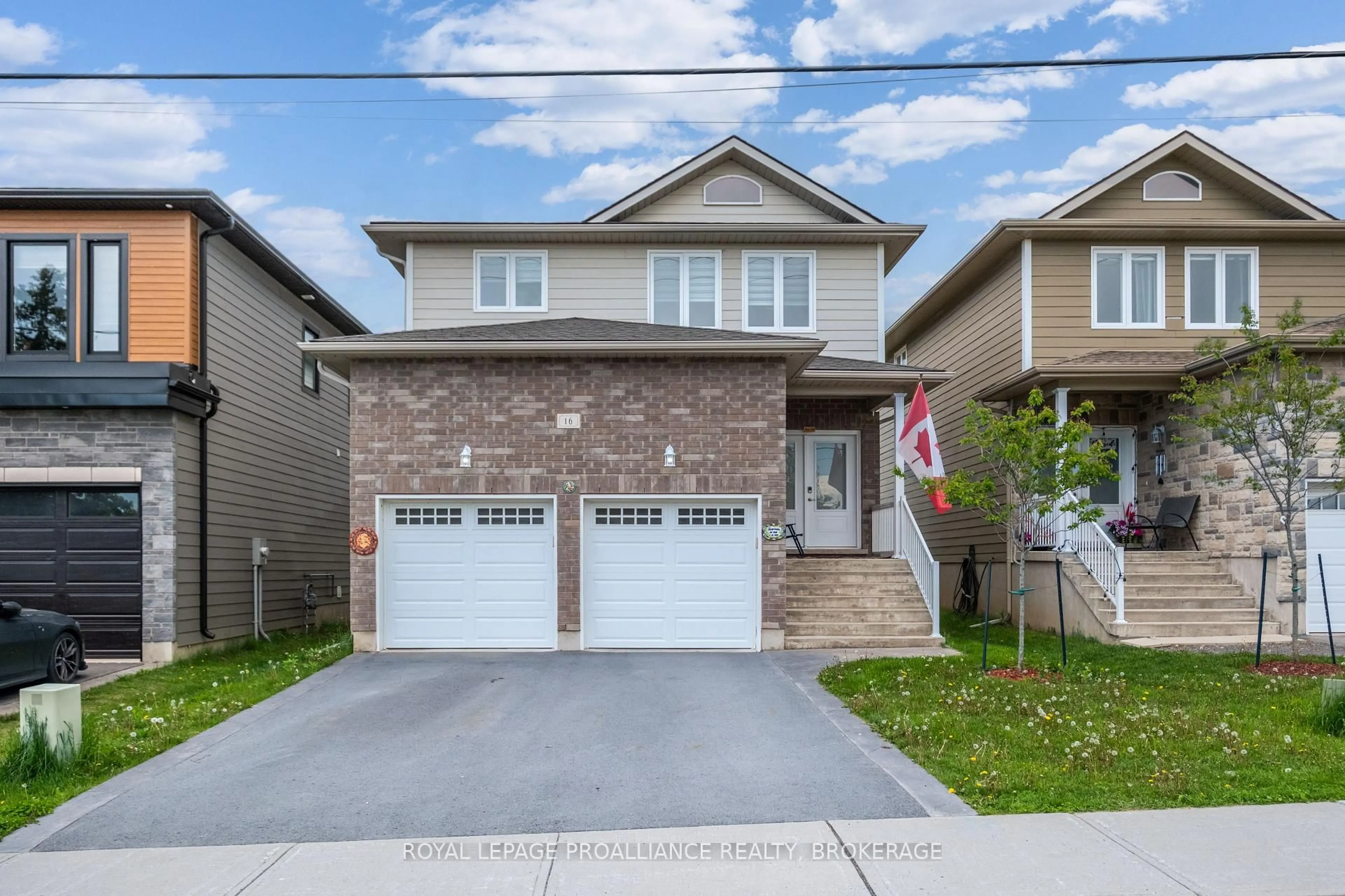 Home with brick exterior material, street for 16 Park Cres, Loyalist Ontario K7N 0C2