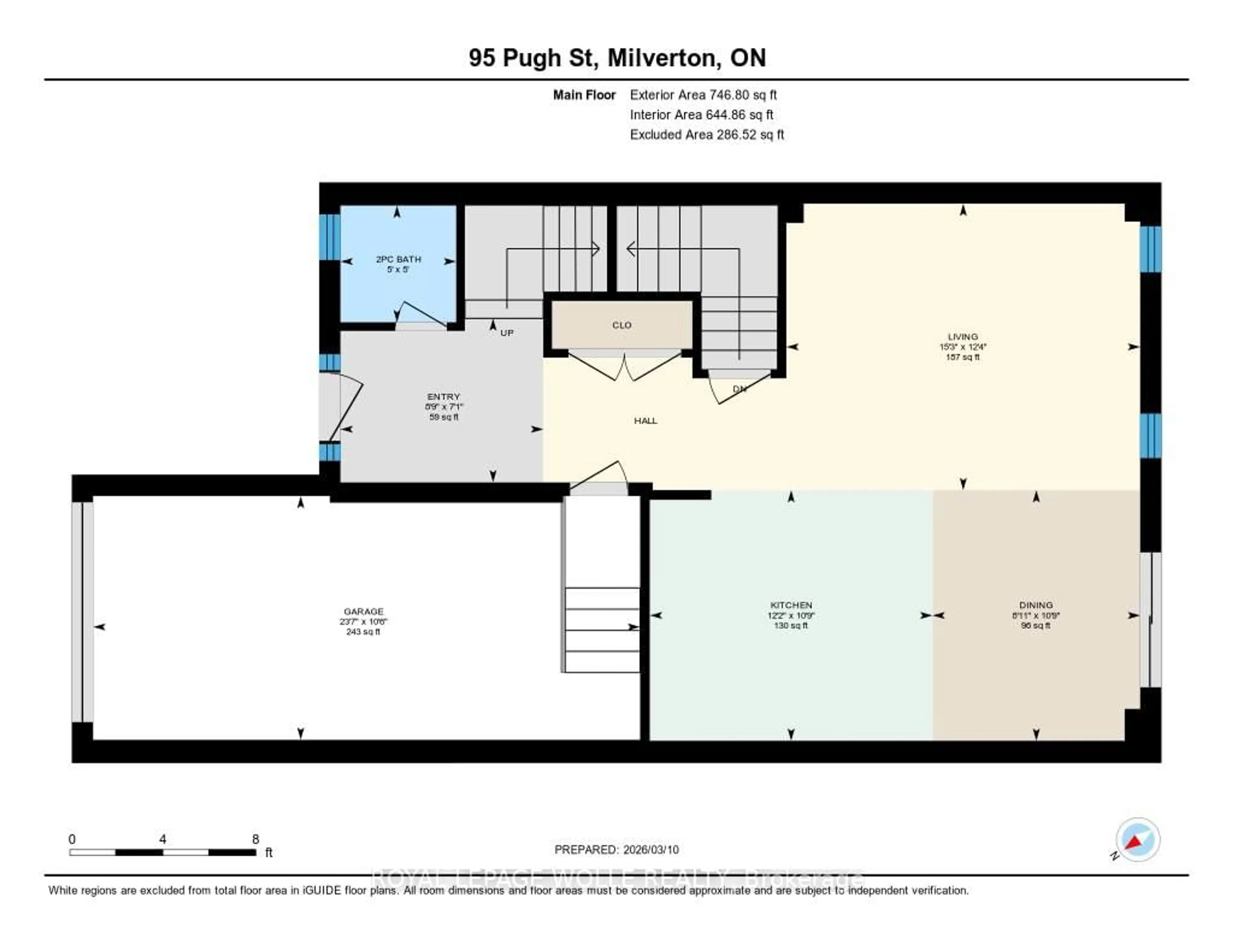 Floor plan for 95 PUGH St, Perth East Ontario N0K 1M0