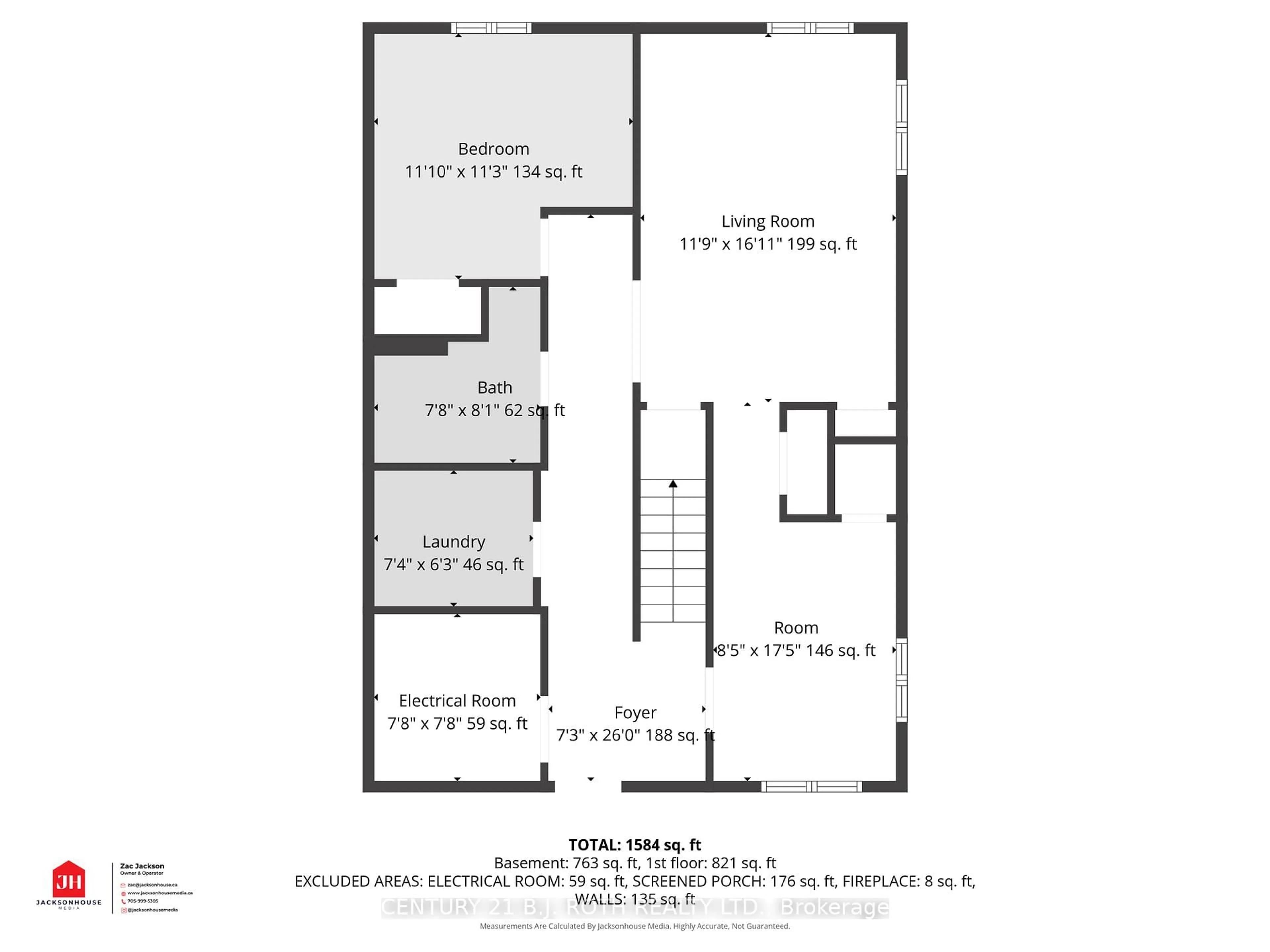 Floor plan for 1040 Arthur Schulz Rd, Gravenhurst Ontario P0E 1G0