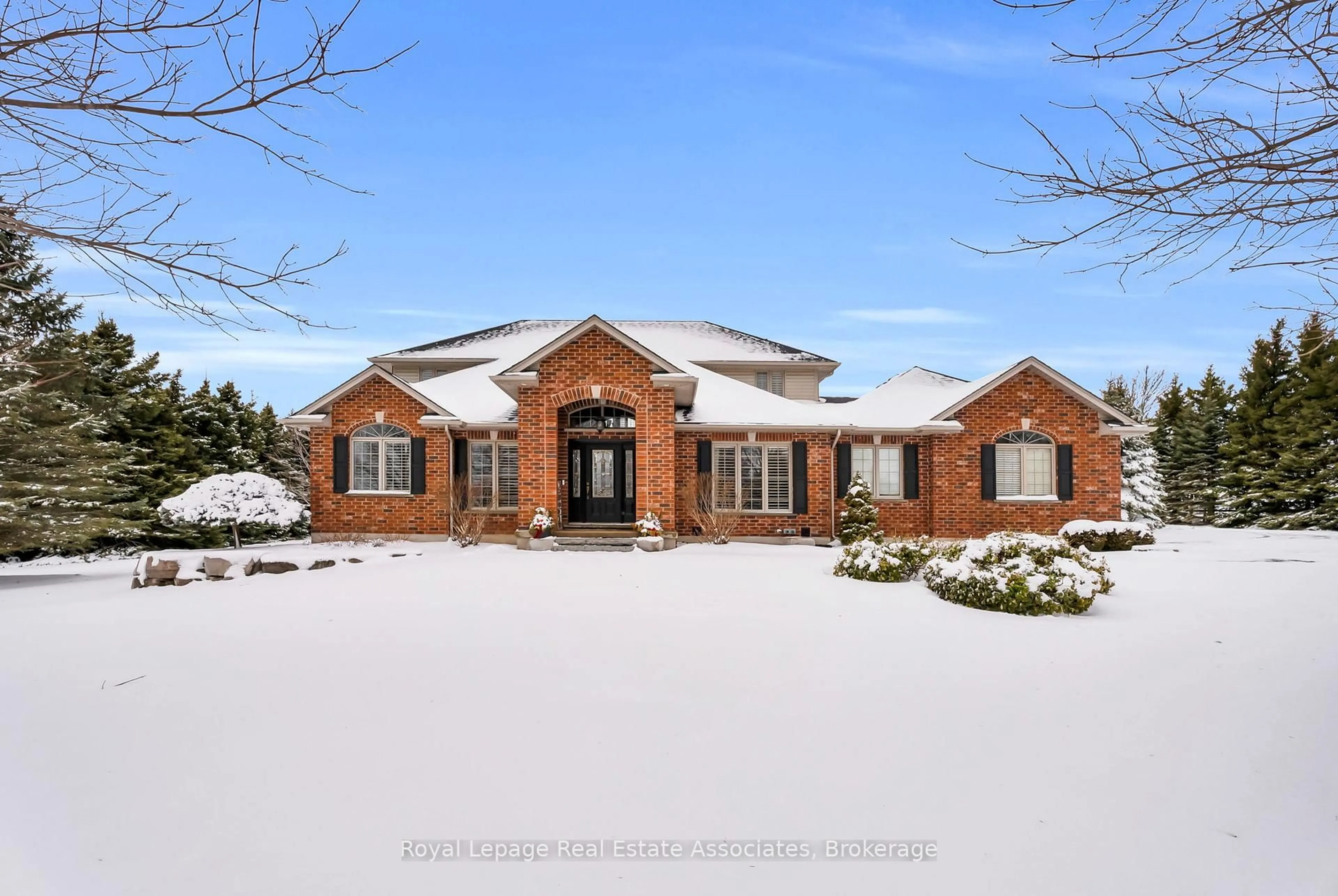 Home with brick exterior material, street for 7454 Conservation Rd, Guelph/Eramosa Ontario N1H 6J2