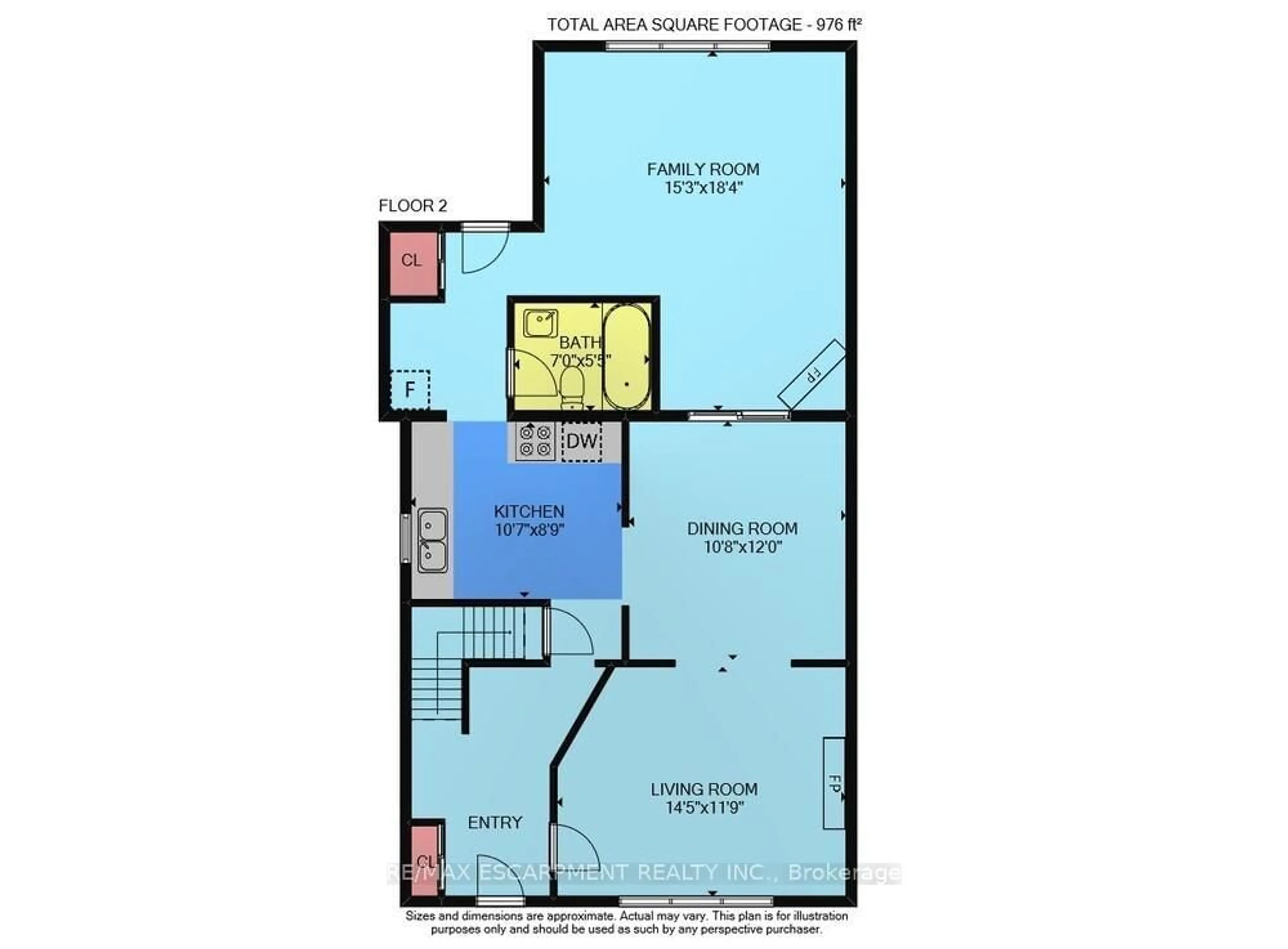 Floor plan for 257 Queensdale Ave, Hamilton Ontario L9A 1L3