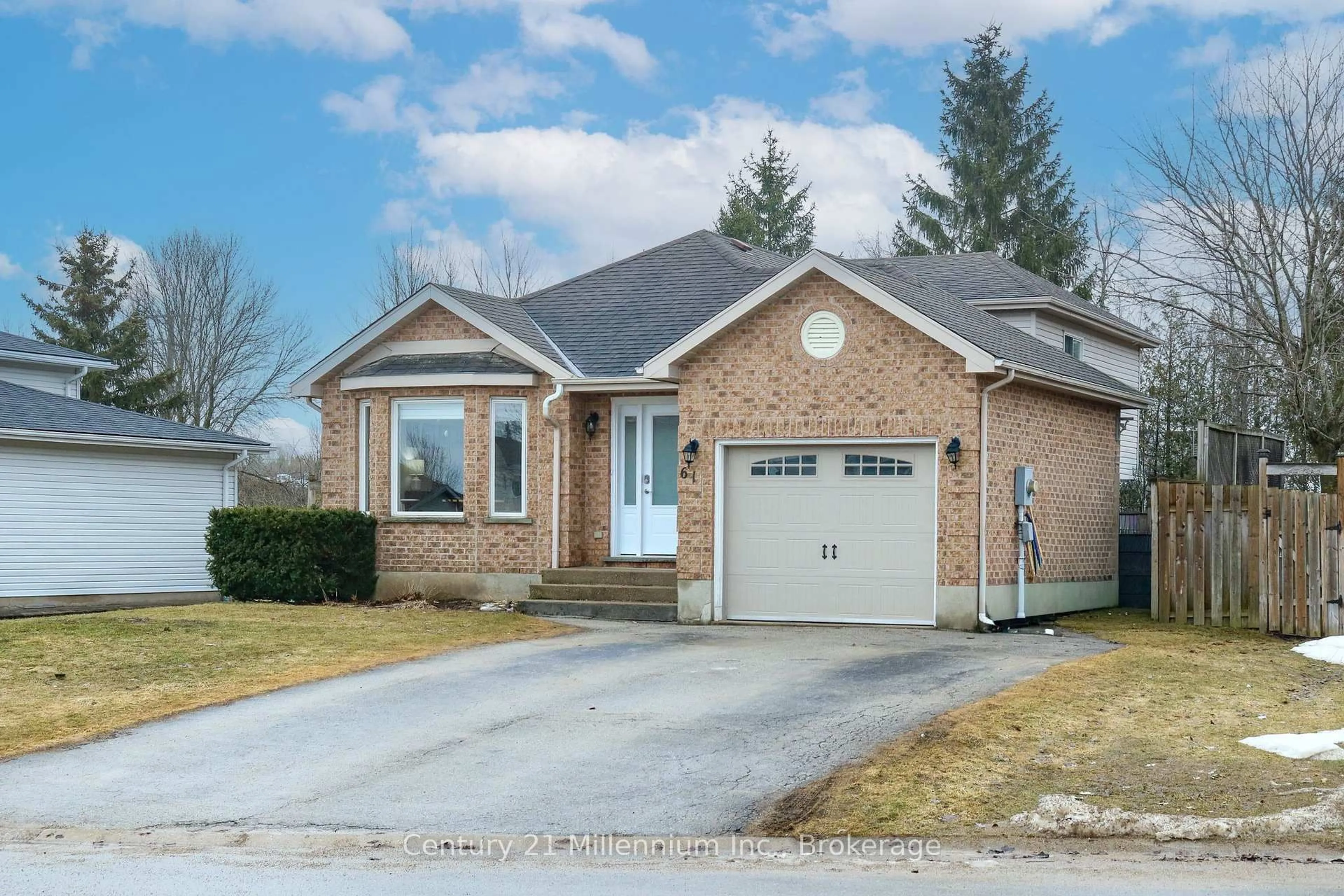 Home with brick exterior material, street for 61 Albery Crt, Meaford Ontario N4L 1J8