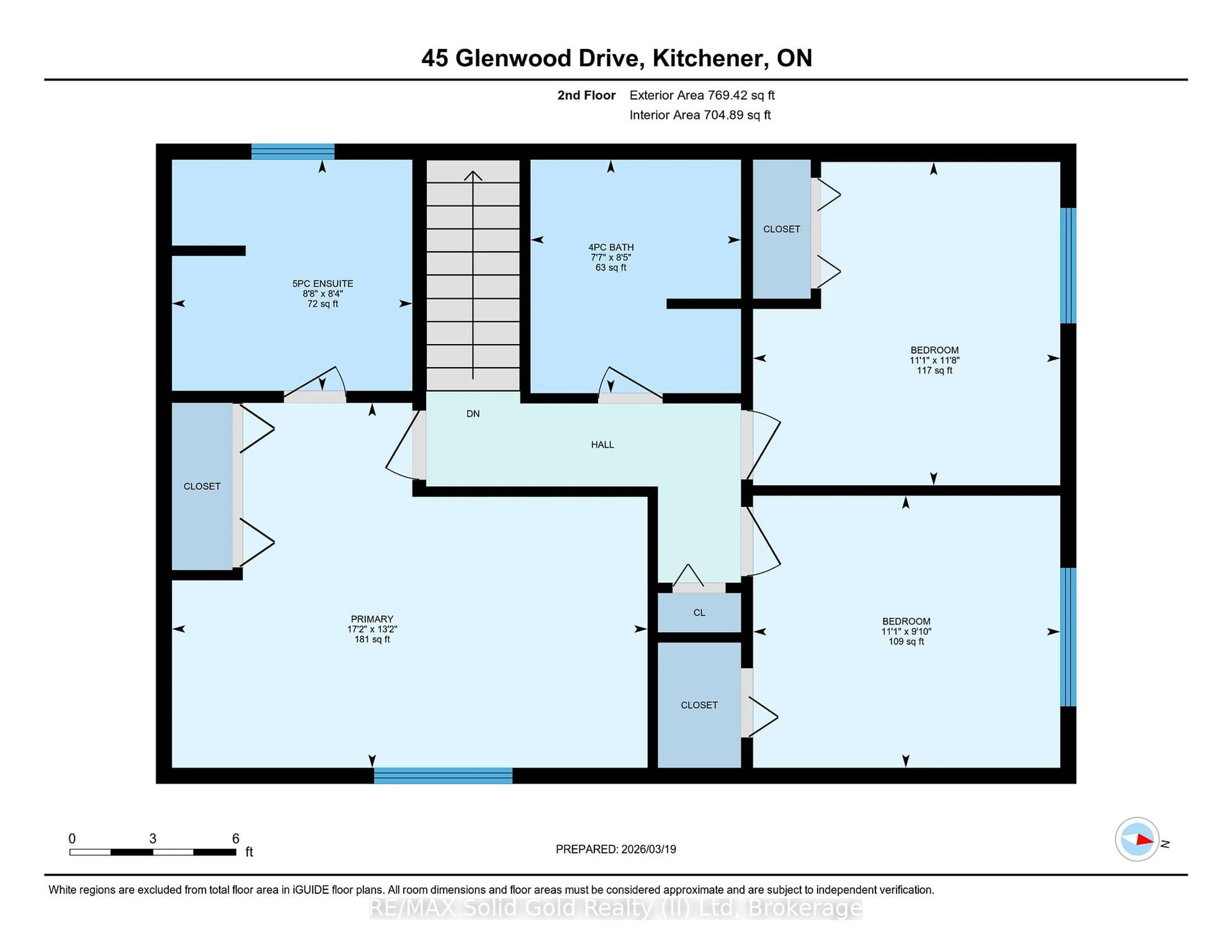 Floor plan for 54 Glenwood Dr, Kitchener Ontario N2A 1H7