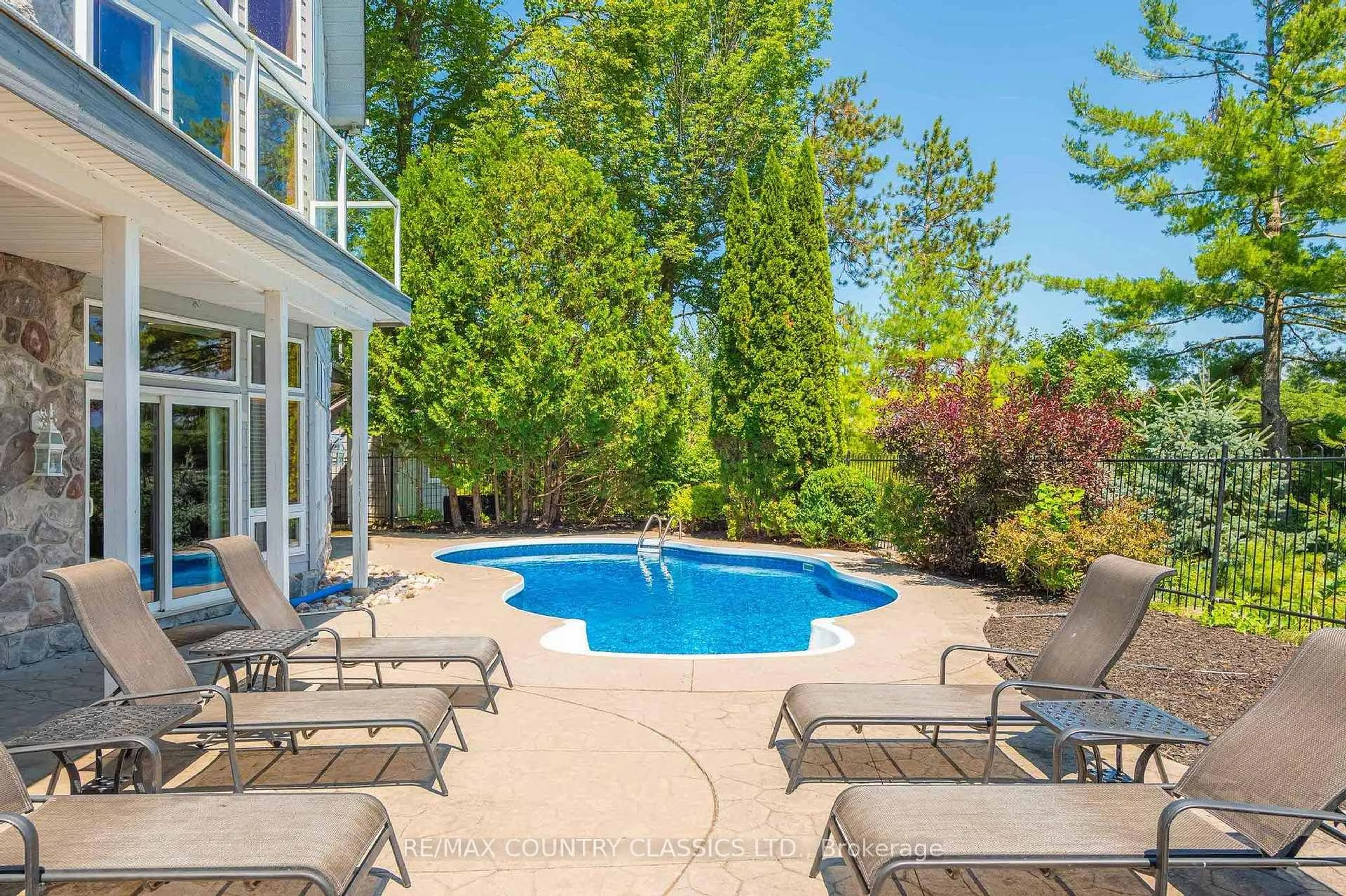 Patio, water/lake/river/ocean view for 119 Fire Route 89B, North Kawartha Ontario K0L 1A0