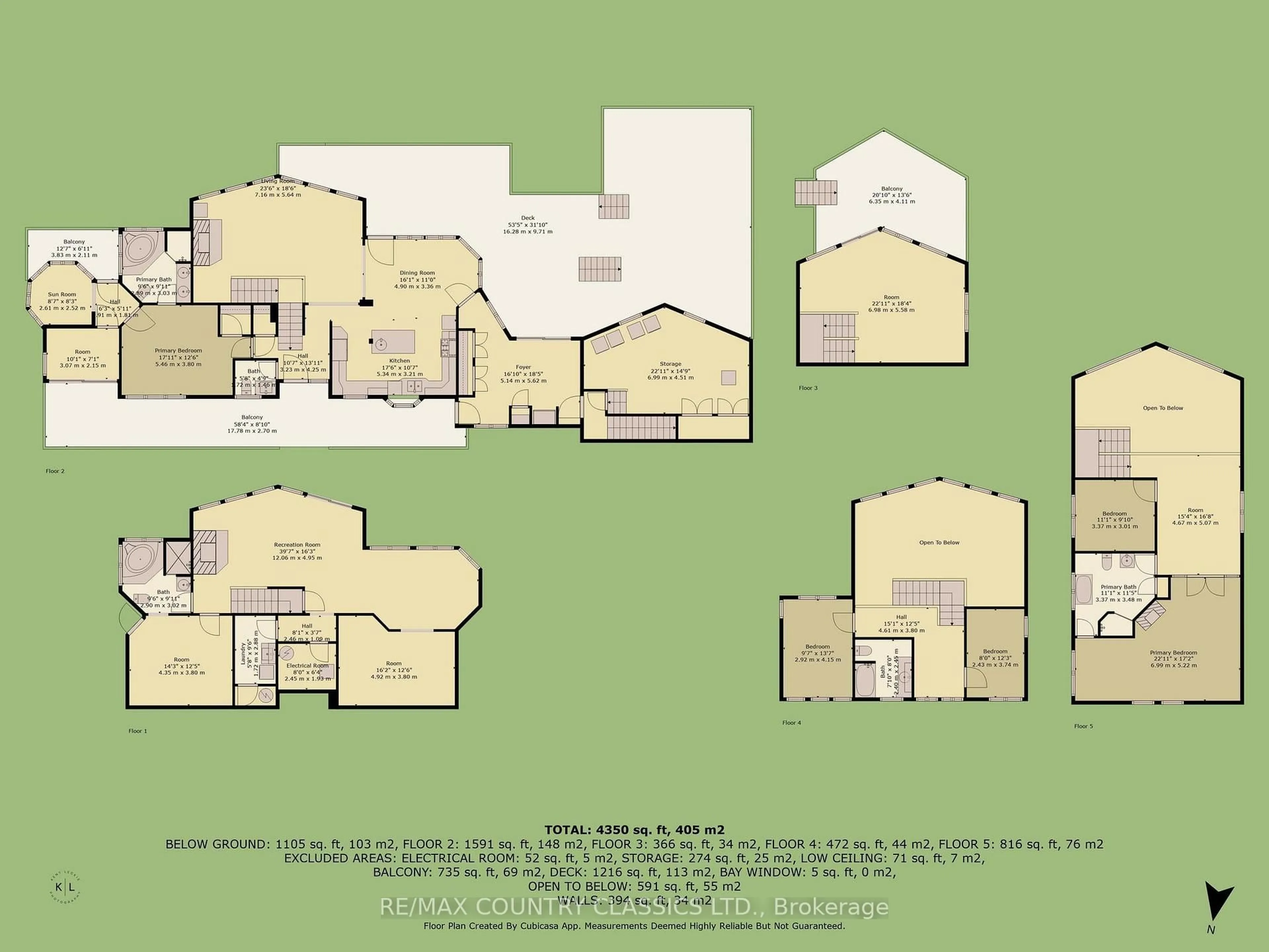 Floor plan for 119 Fire Route 89B, North Kawartha Ontario K0L 1A0