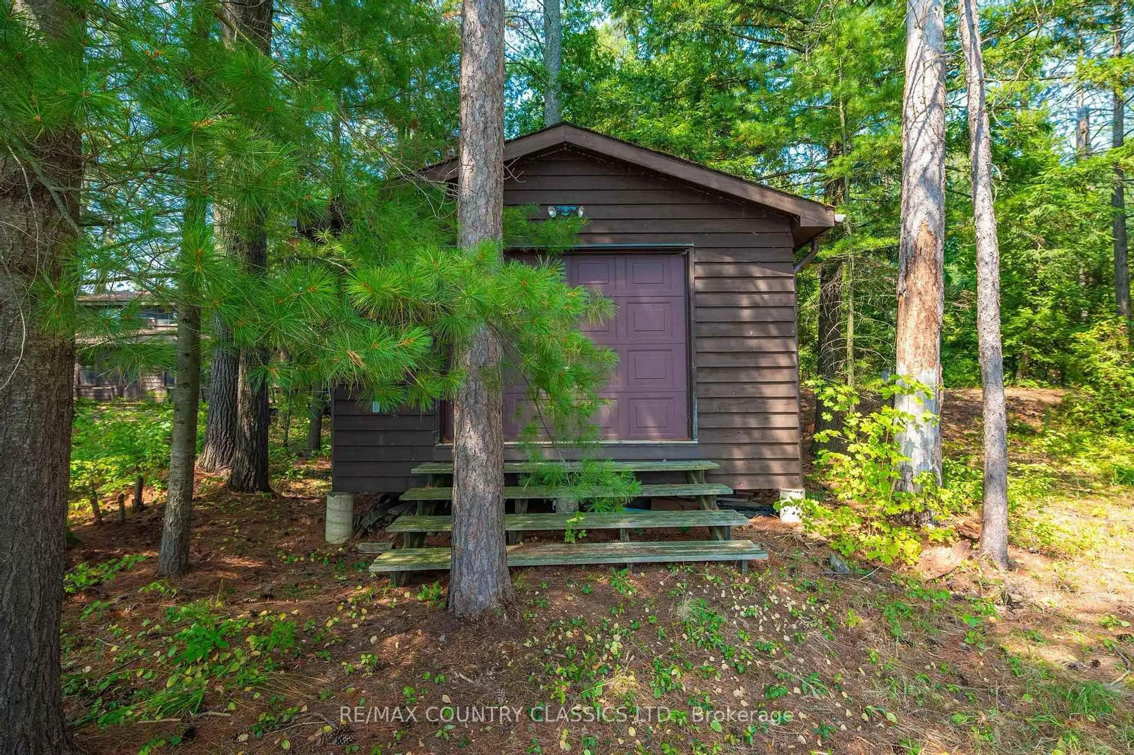 Shed for 22 Chandos Lk Balmer Island, North Kawartha Ontario K0L 1A0
