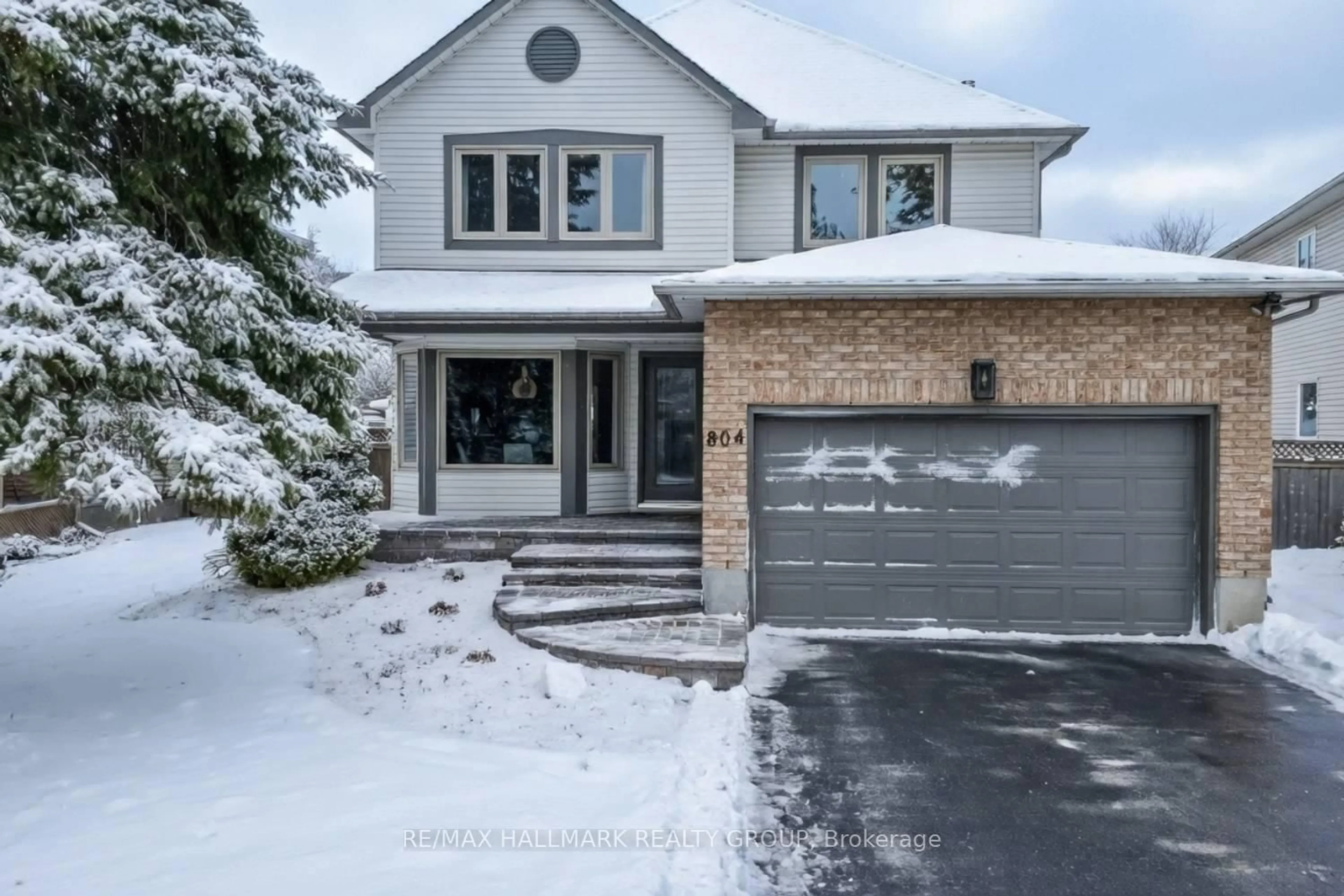 Home with brick exterior material, street for 804 Adencliffe Dr, Ottawa Ontario K4A 3E4