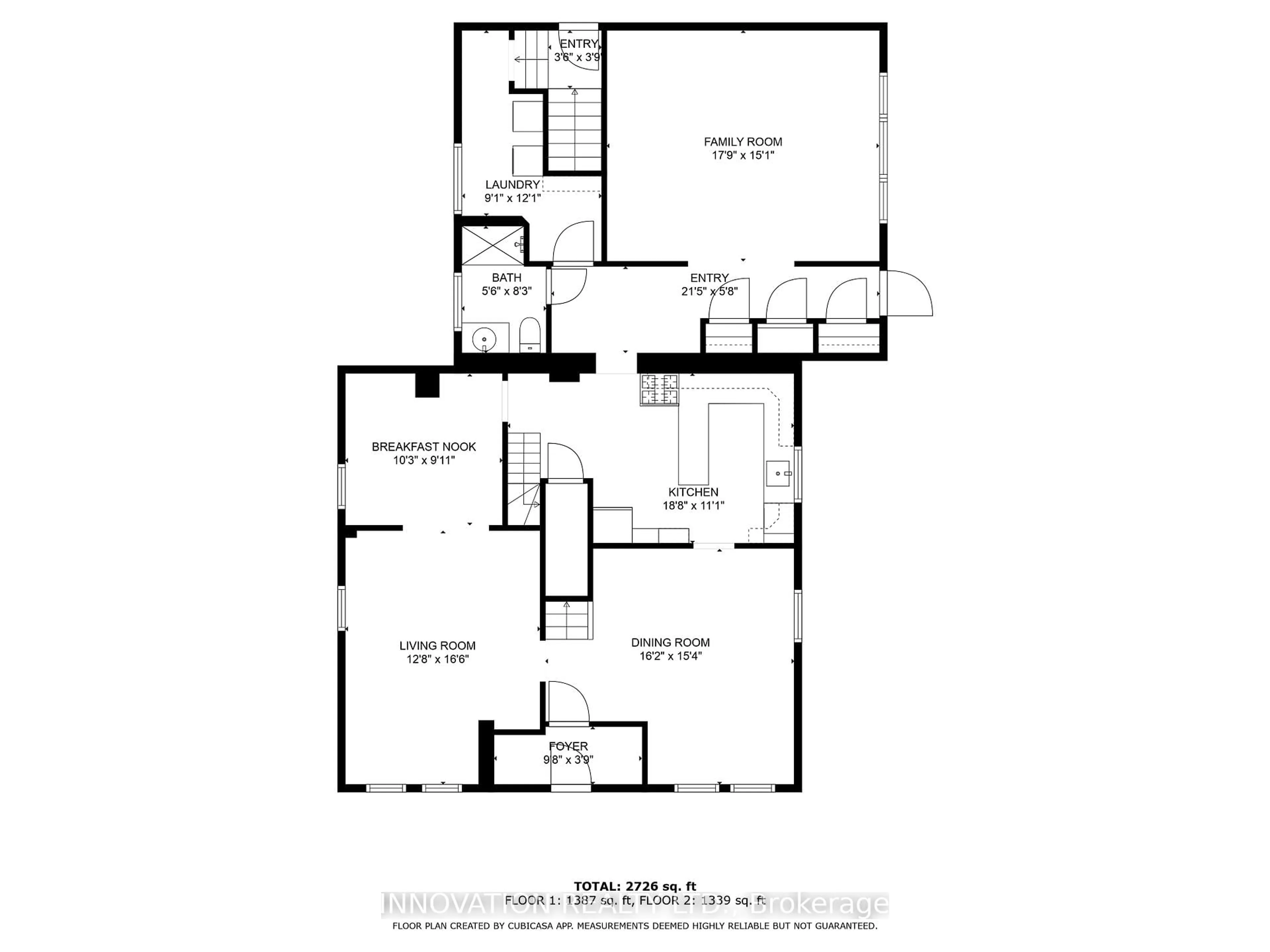 Floor plan for 2010 Concession 6c Lanark Rd, Lanark Ontario K0G 1K0