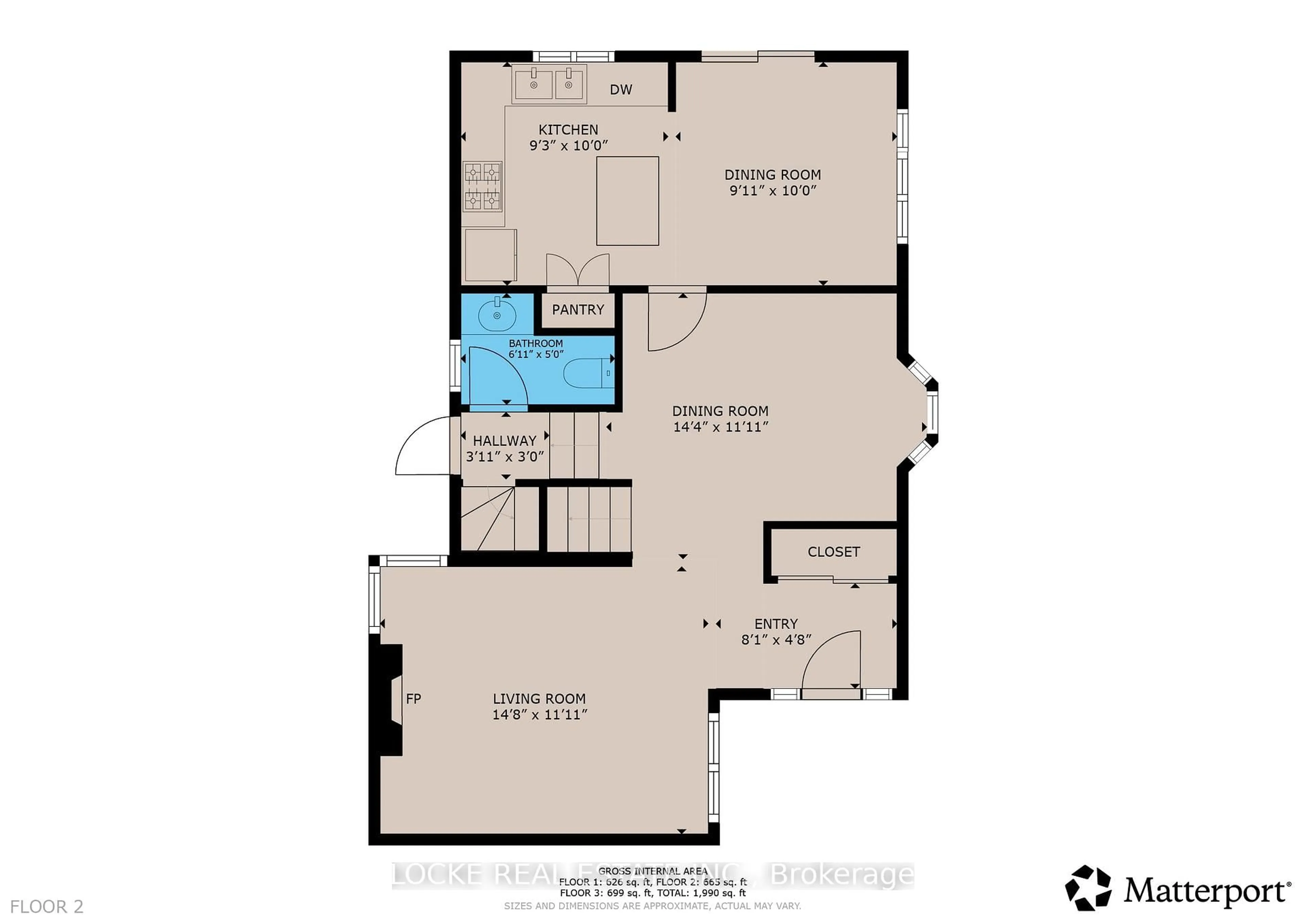 Floor plan for 6096 Meadowhill Cres, Orleans Ontario K1C 5R8
