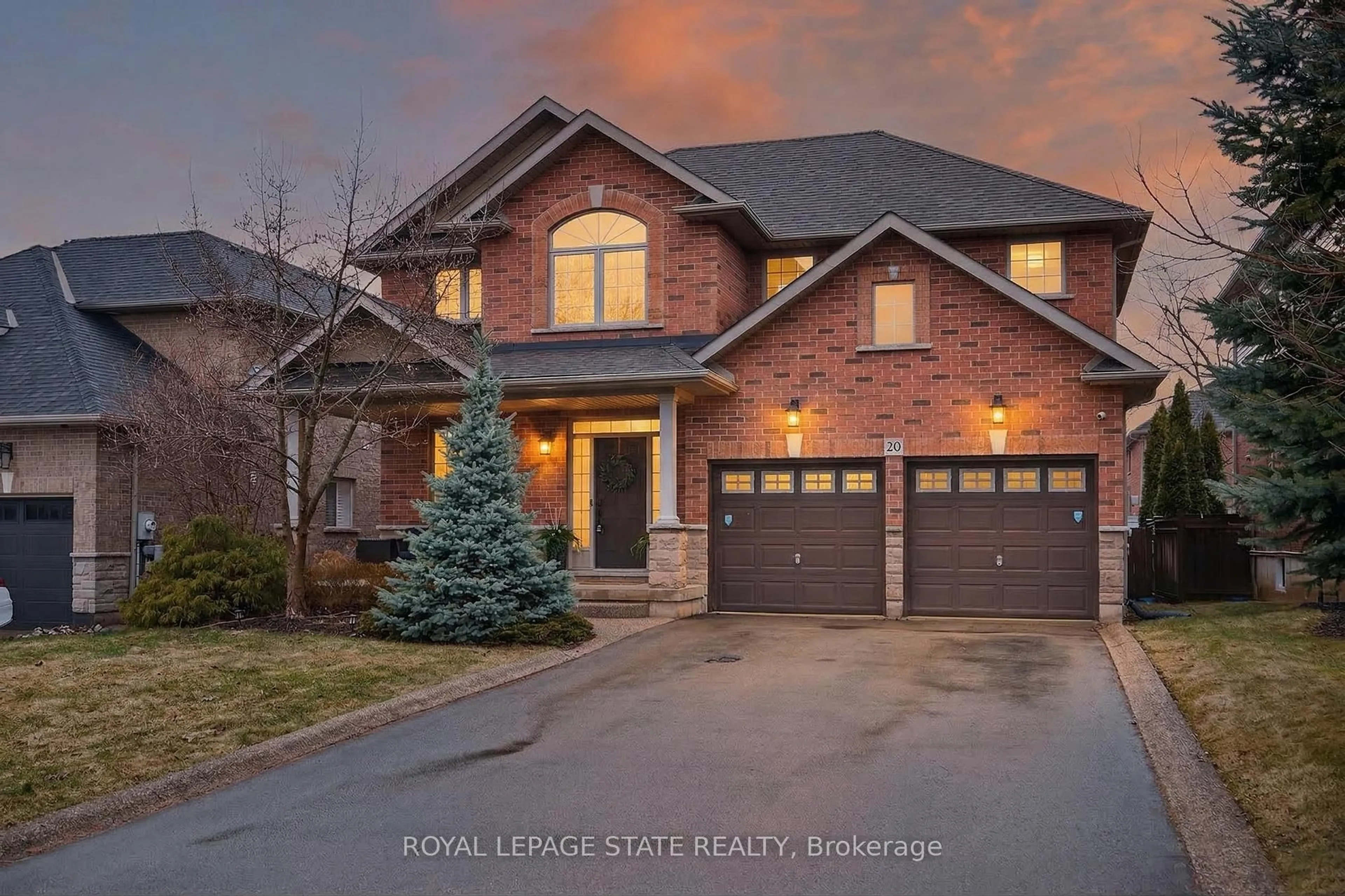 Home with brick exterior material, street for 20 Gristmill Pl, Hamilton Ontario L9G 5C9