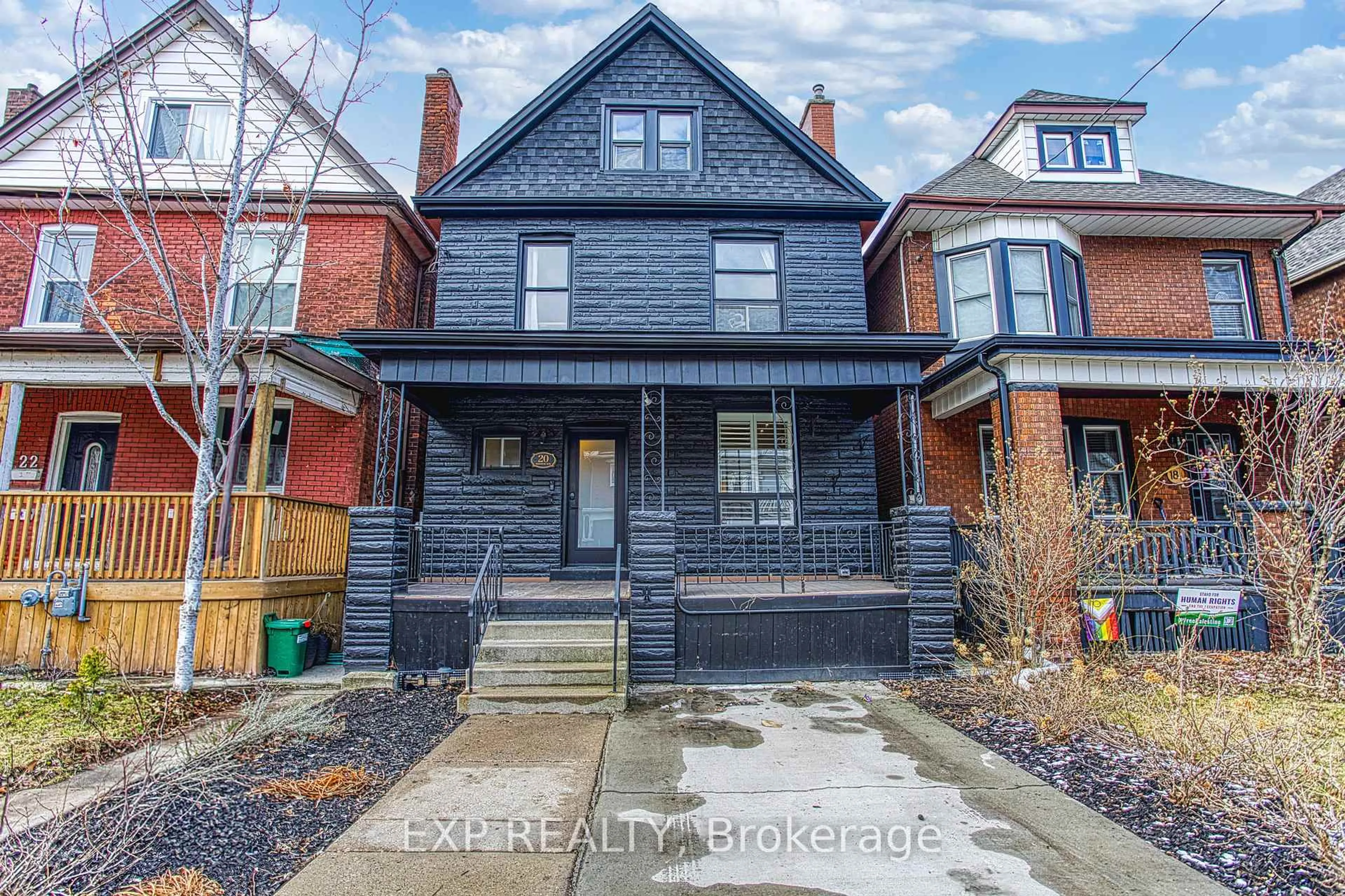 Home with brick exterior material, street for 20 Senator Ave, Hamilton Ontario L8L 1Z4