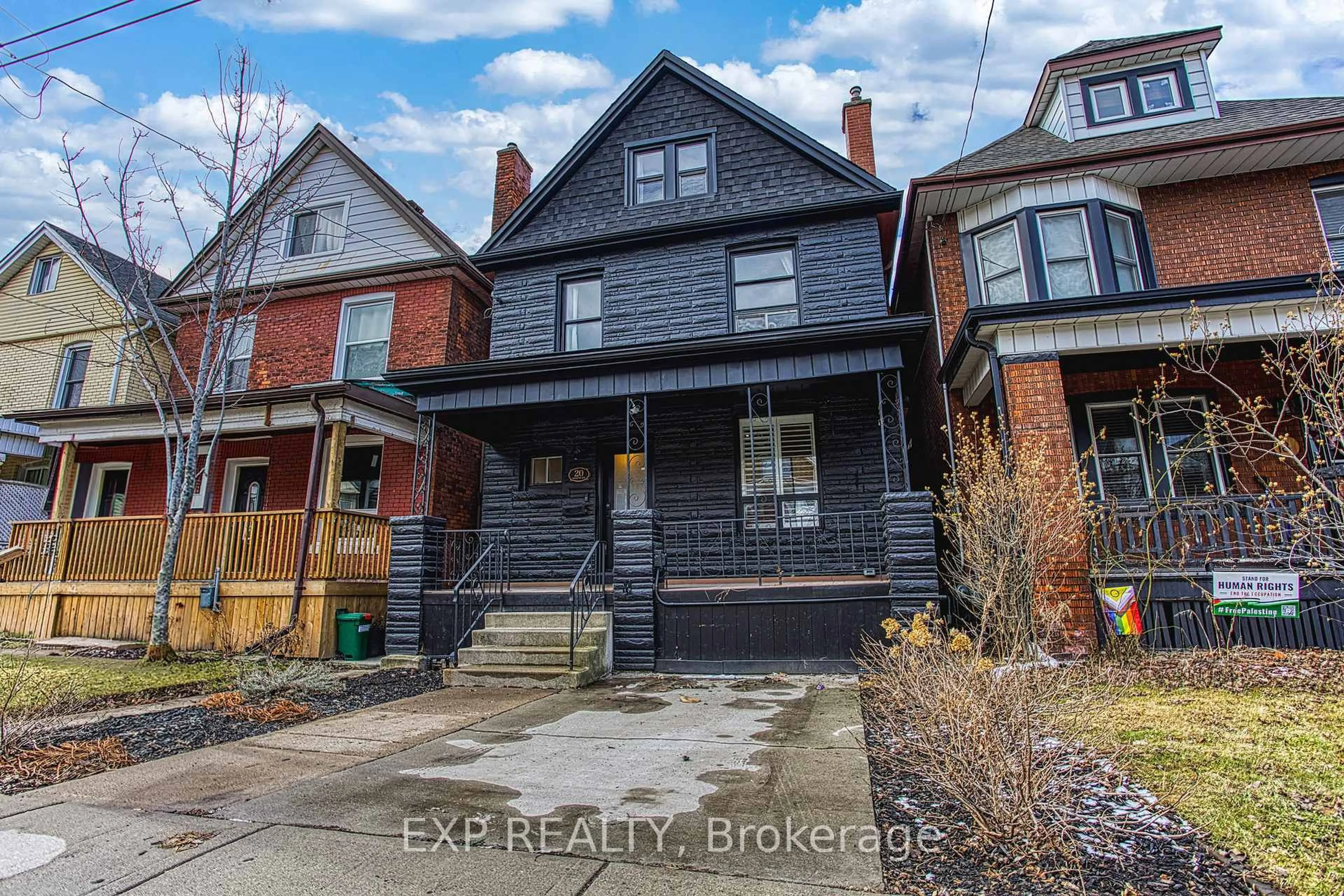 Home with brick exterior material, street for 20 Senator Ave, Hamilton Ontario L8L 1Z4