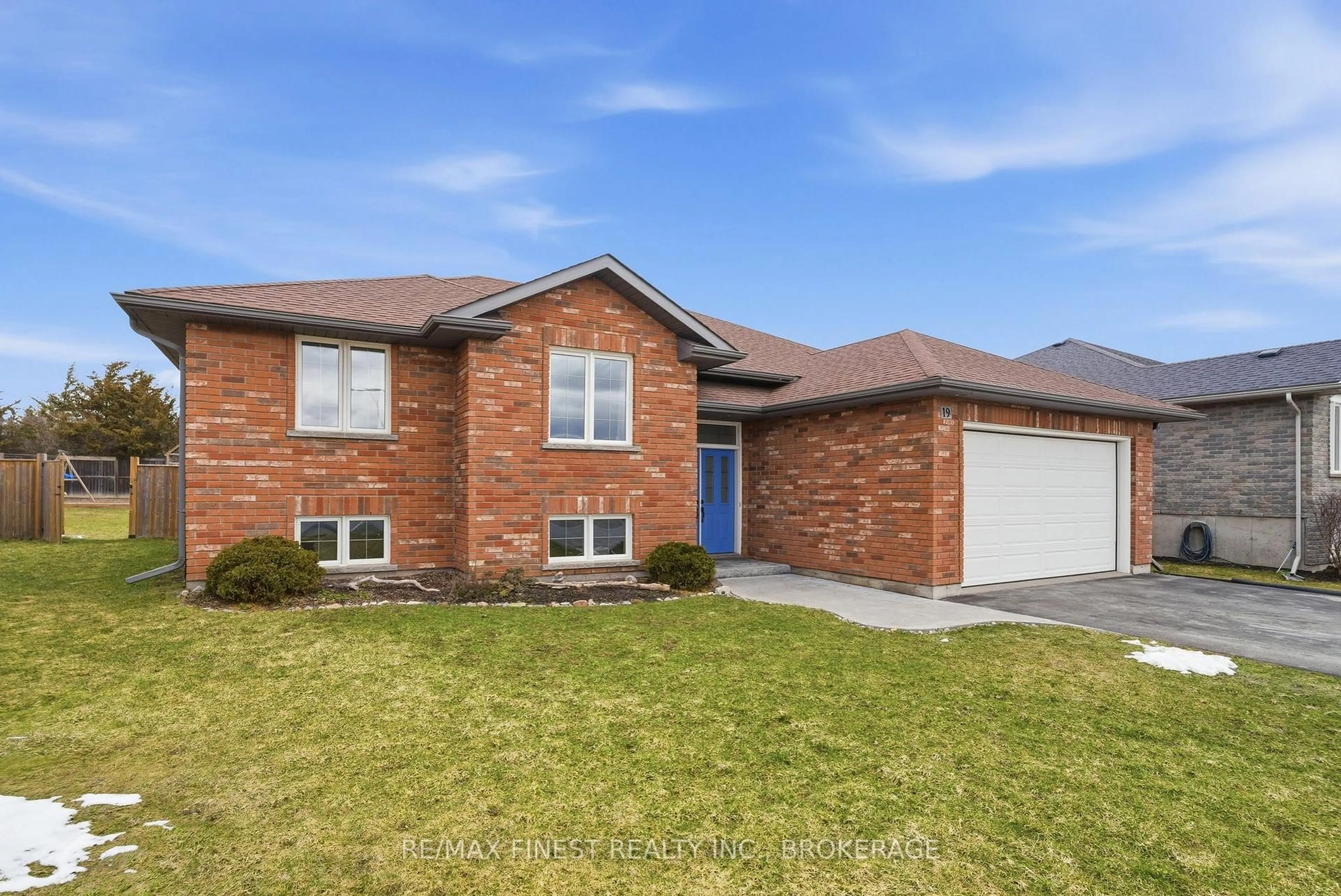 Home with brick exterior material, street for 19 Freedom Cres, Quinte West Ontario K8V 0C1