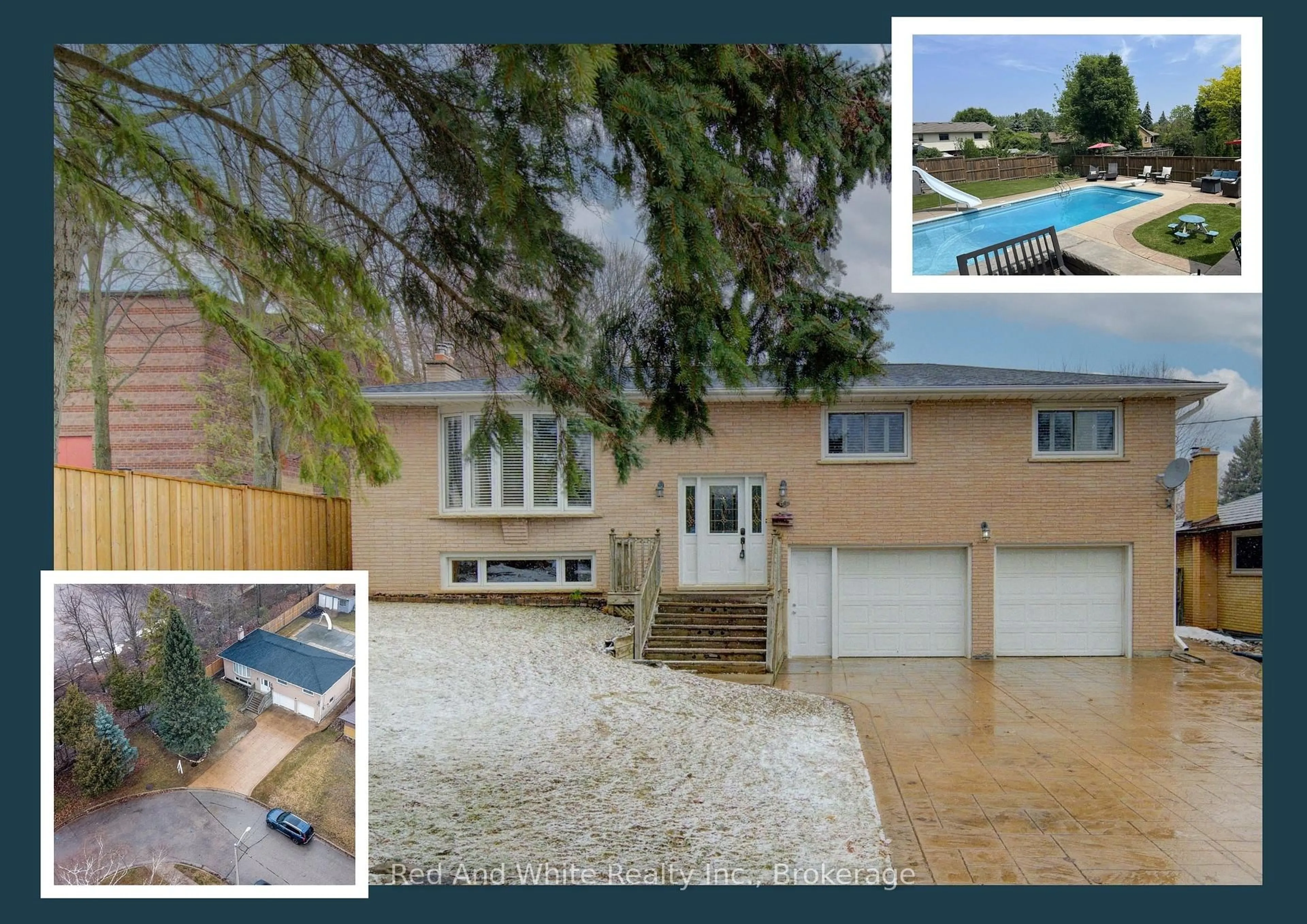 A pic from outside/outdoor area/front of a property/back of a property/a pic from drone, street for 64 Wilkins Dr, Kitchener Ontario N2E 1L2