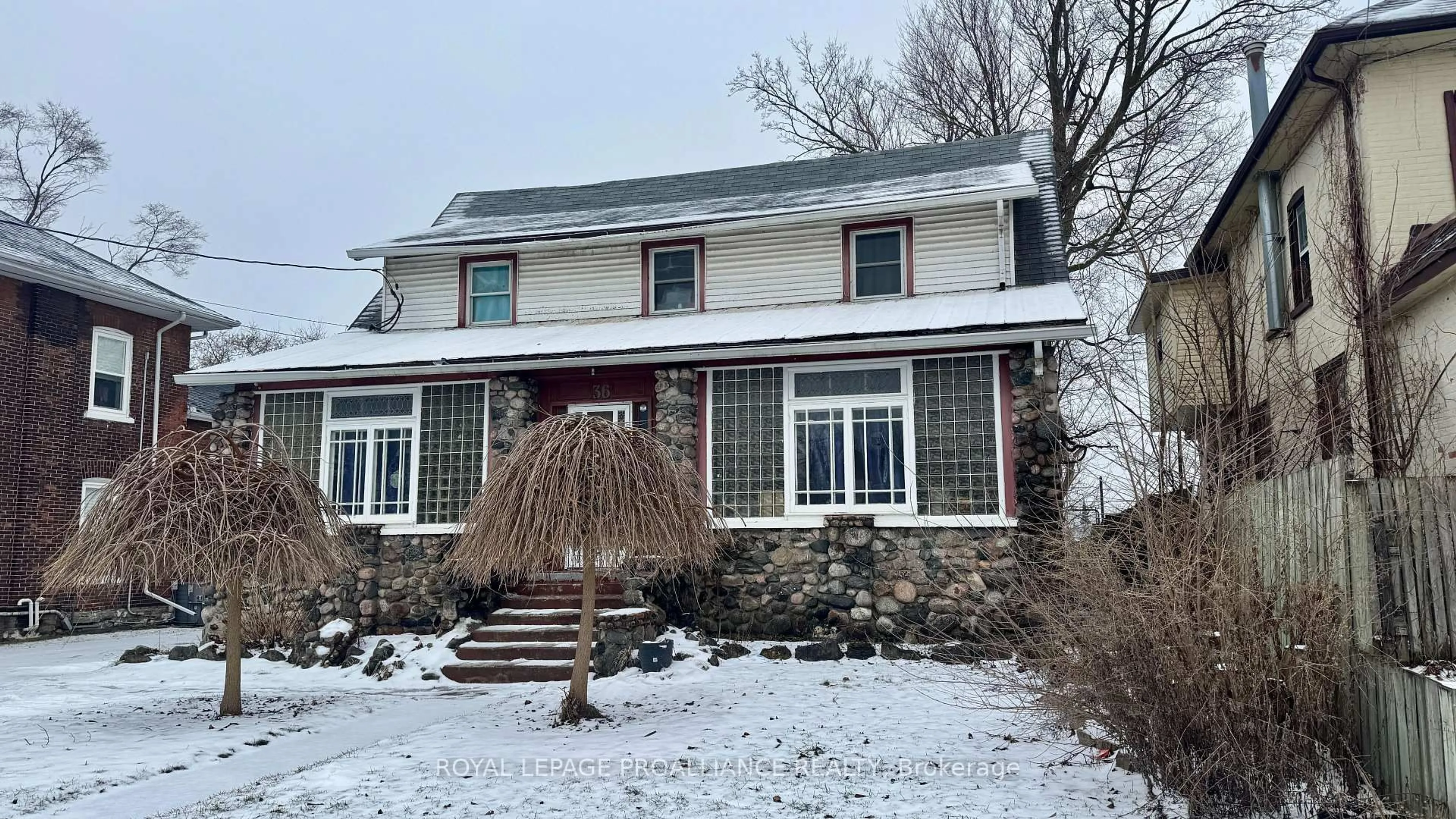 Home with vinyl exterior material, street for 36 Marmora St, Quinte West Ontario K8V 2H6