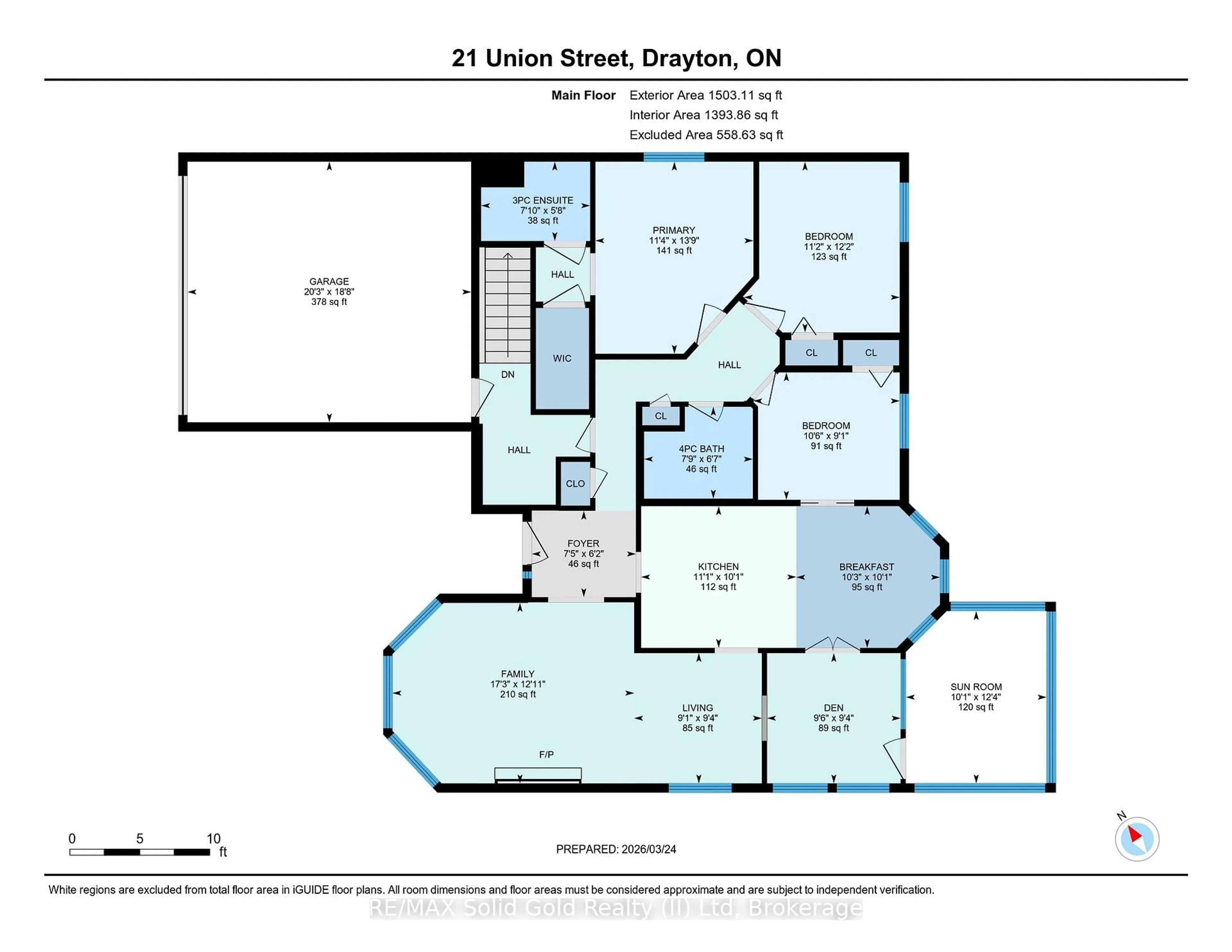 Floor plan for 21 Union St, Mapleton Ontario N0G 1P0