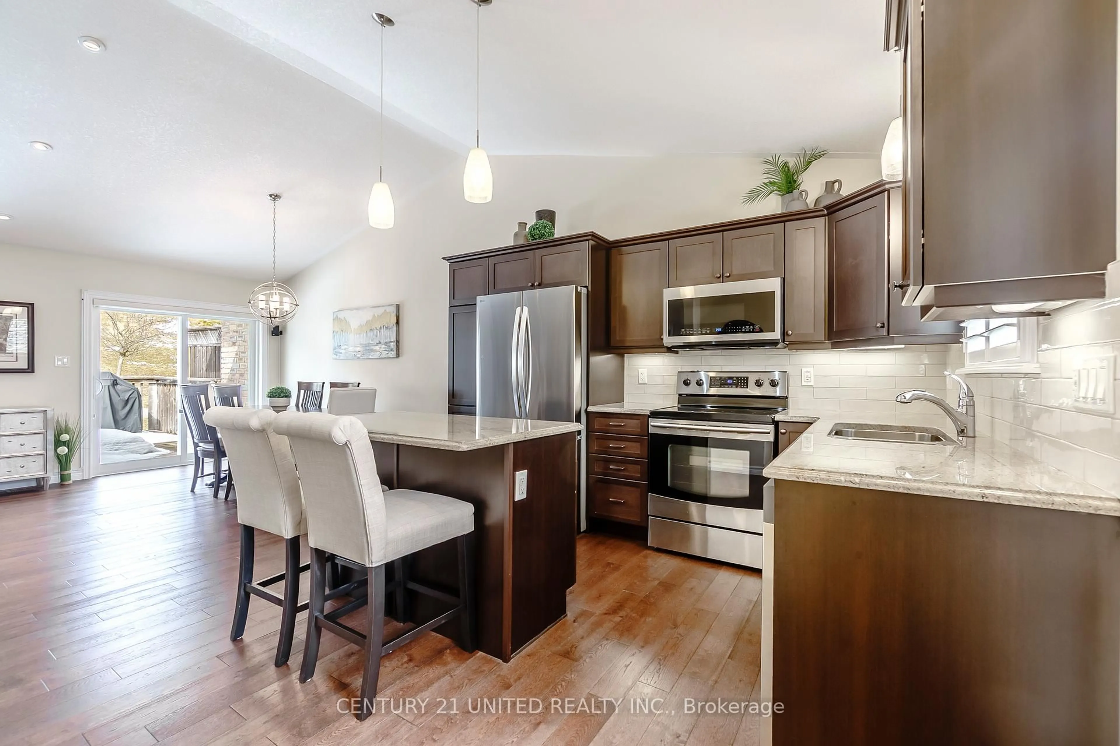 Open concept kitchen, unknown for 301 Carnegie Ave #122, Peterborough Ontario K9L 0E9