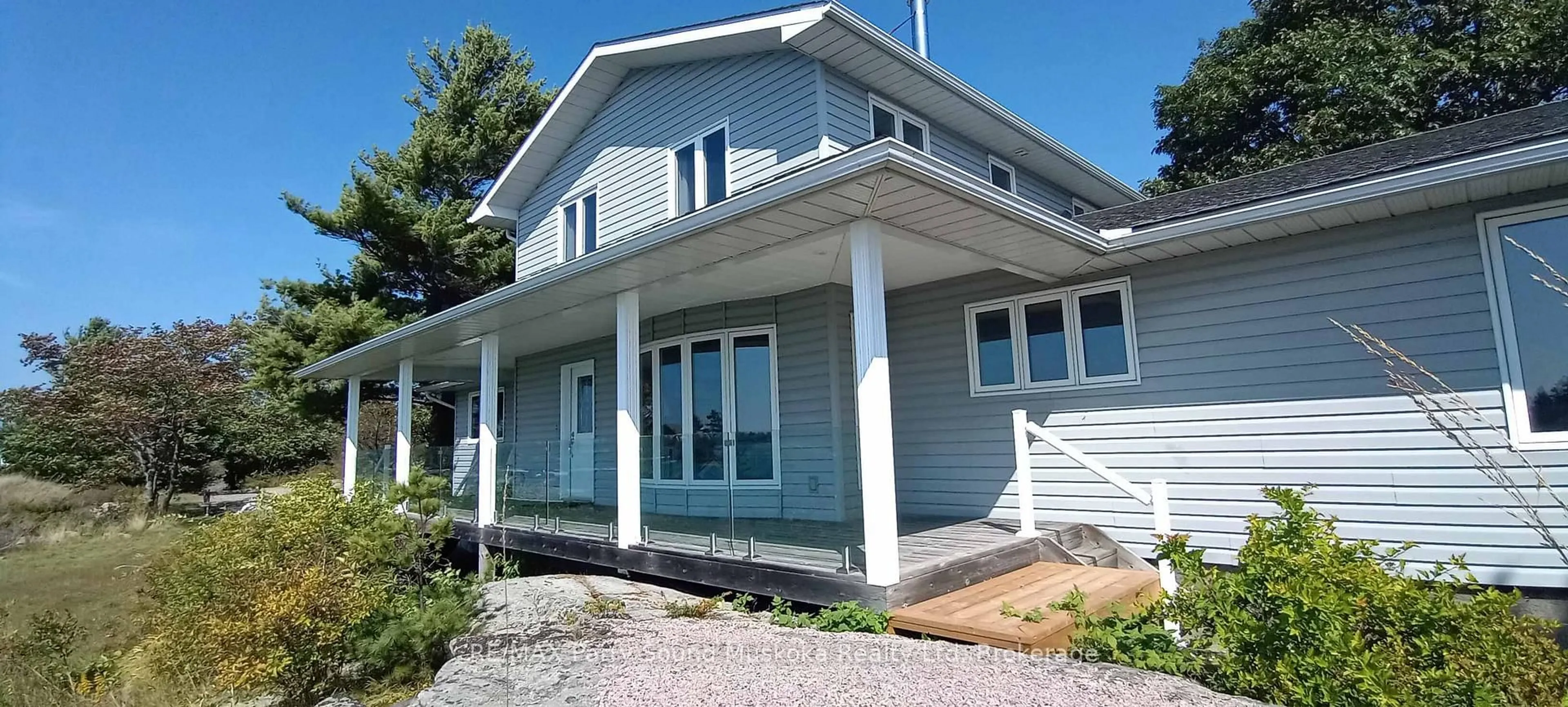 Home with vinyl exterior material, building for 13 Janet Lane, Carling Ontario P0G 1G0