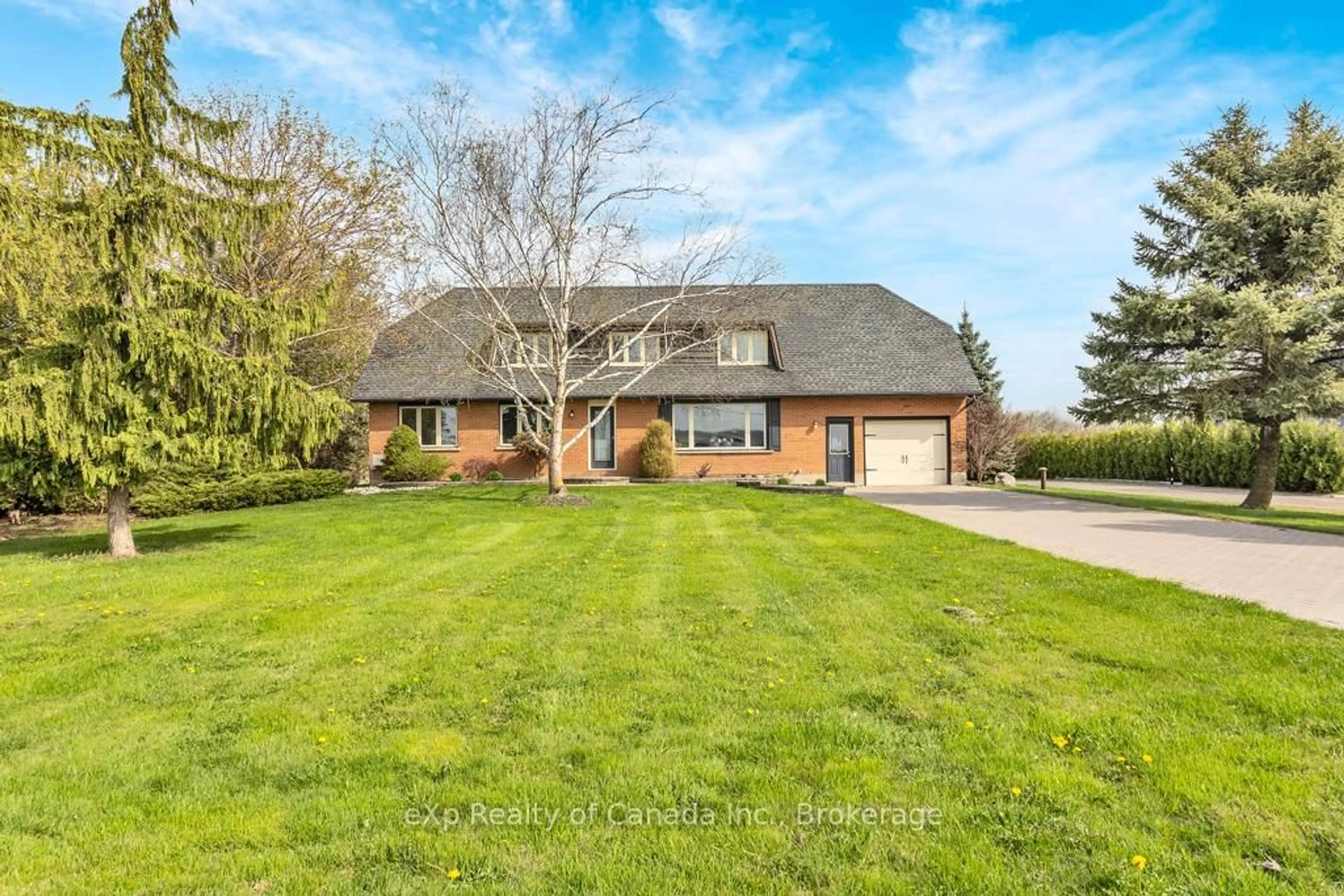 Home with brick exterior material, street for 285687 Airport Rd, Norwich Ontario N0J 1P0