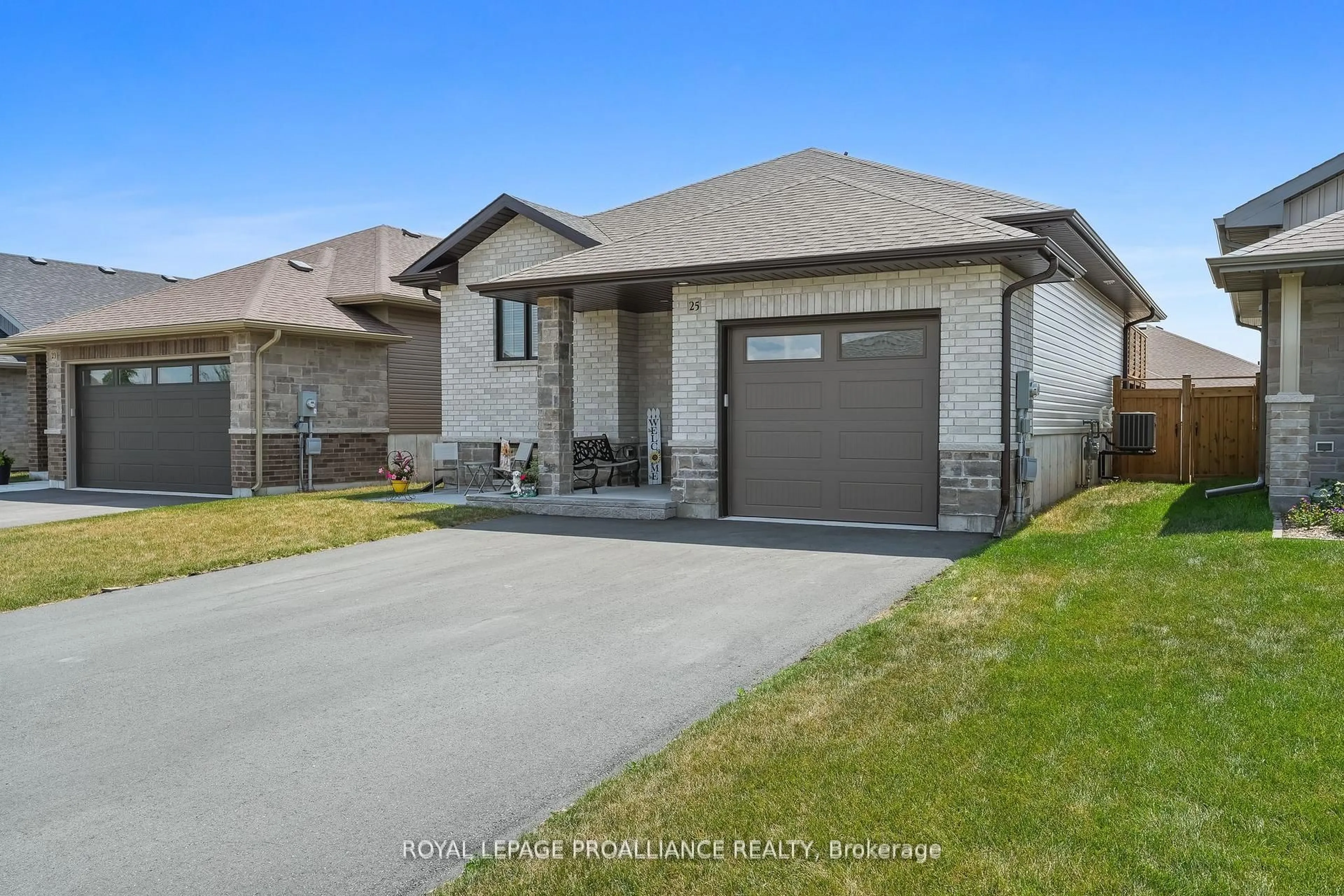 Home with brick exterior material, street for 25 Cedar Park Cres, Quinte West Ontario K8V 0J1