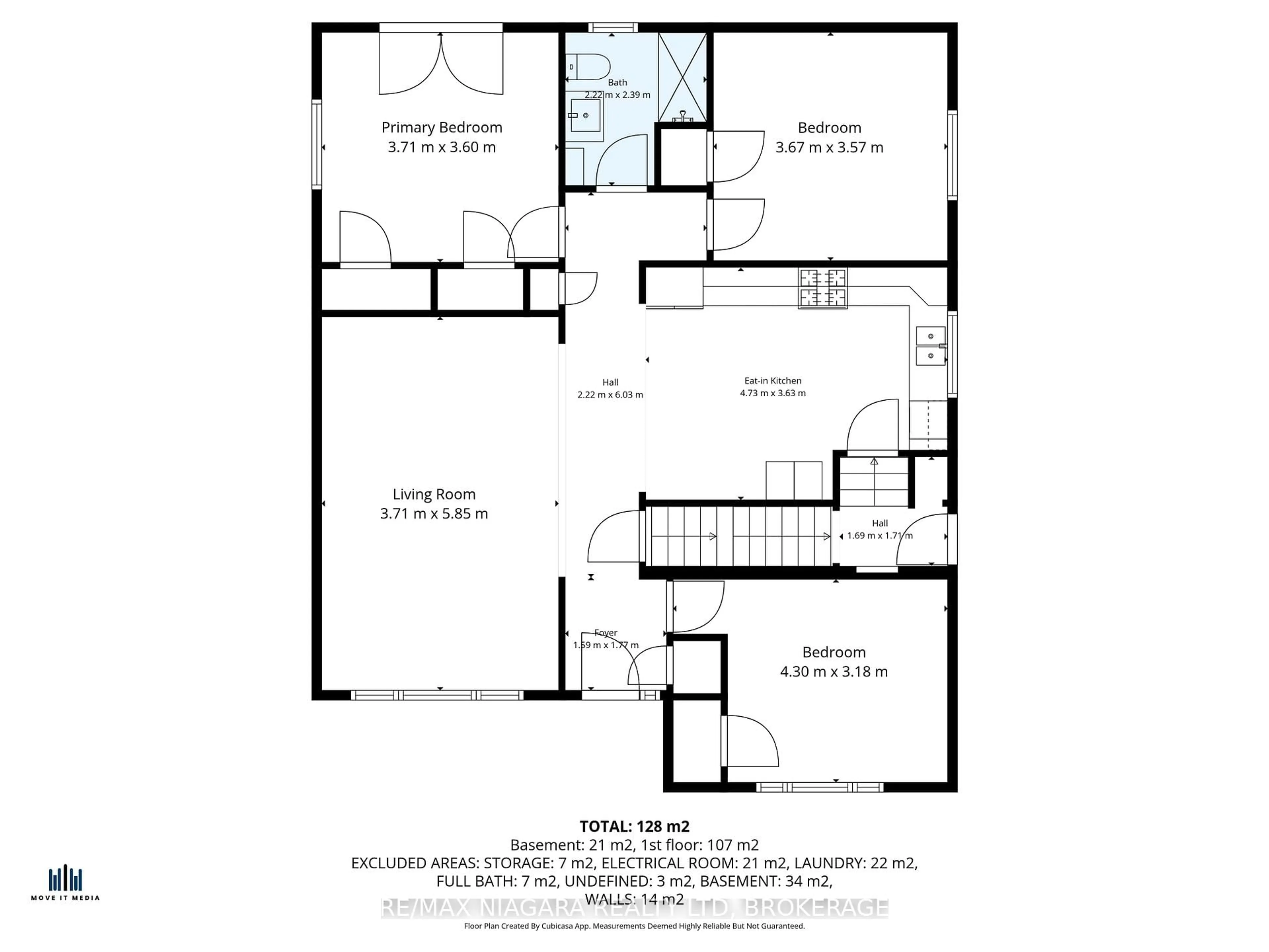 Floor plan for 96 Clarke St, Port Colborne Ontario L3K 2G3