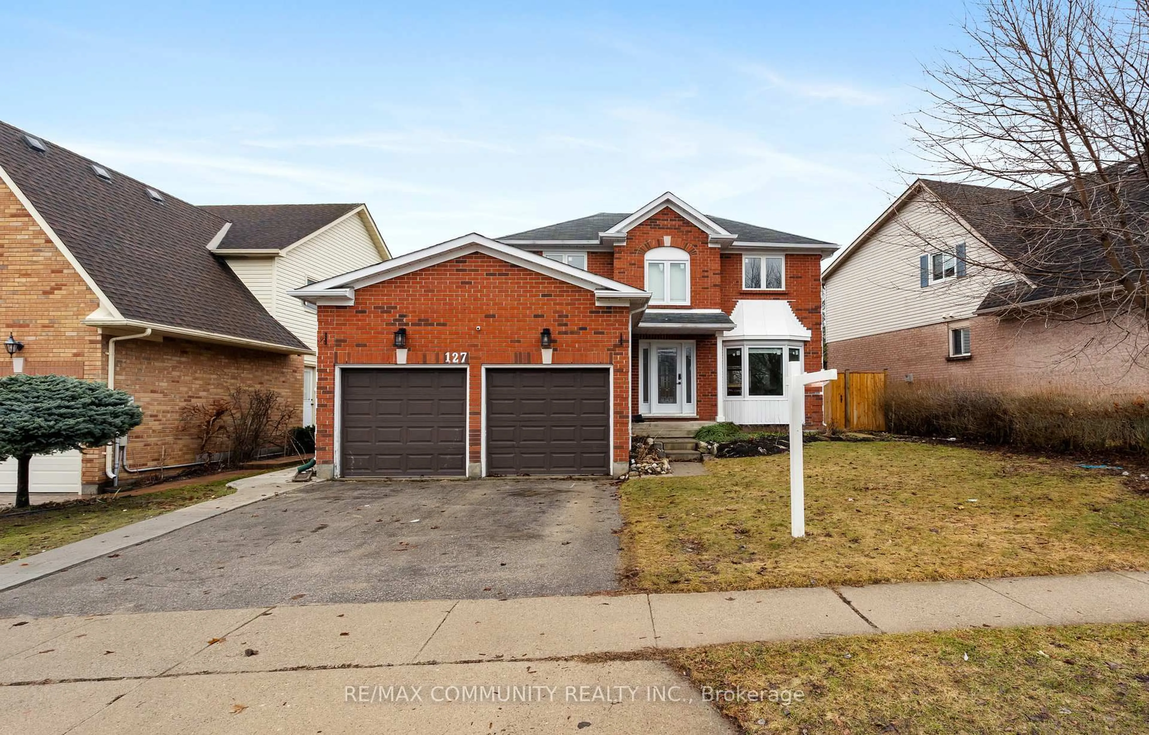 Home with brick exterior material, street for 127 Glenvalley Dr, Cambridge Ontario N1T 1R1