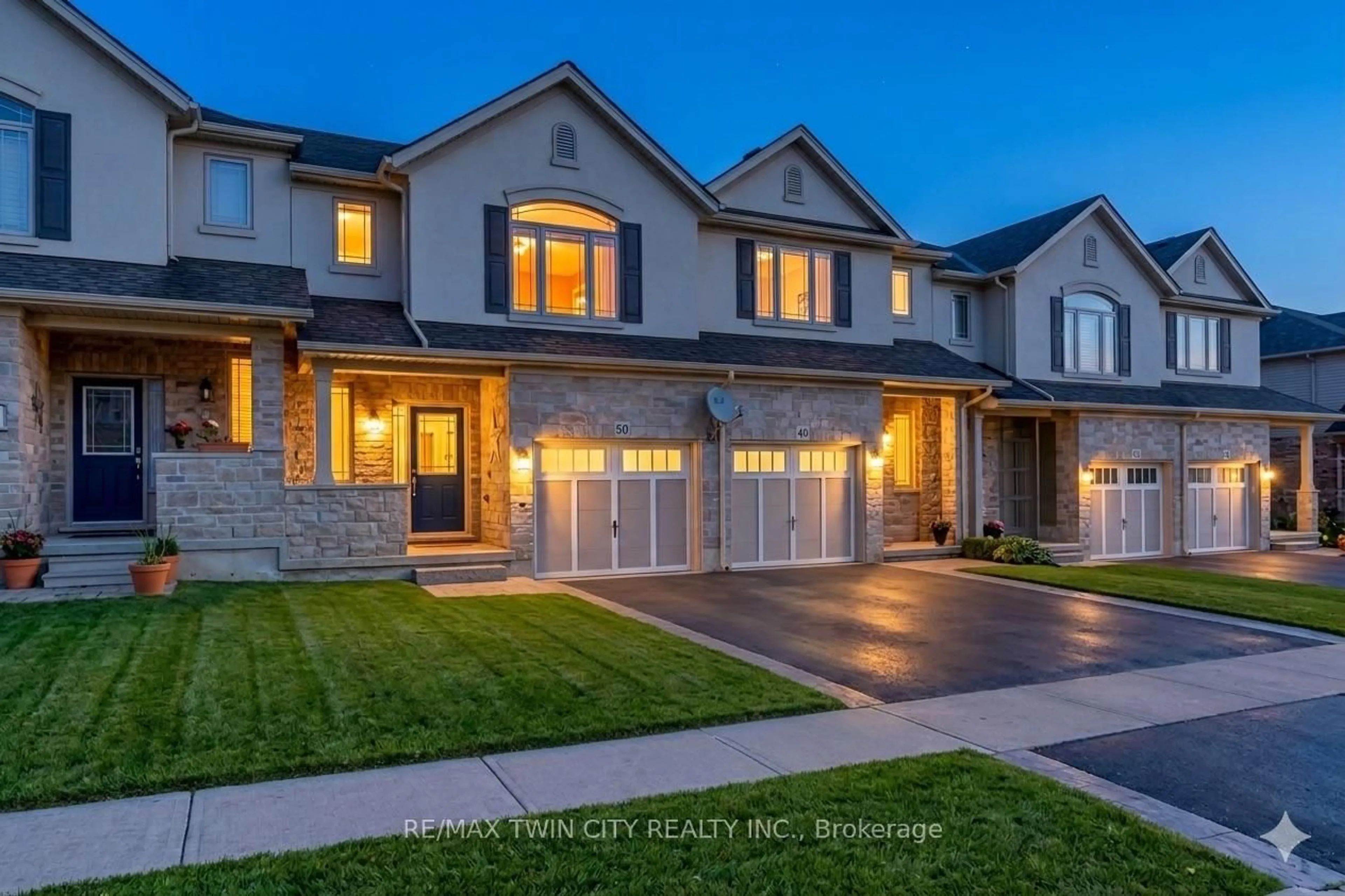 Home with brick exterior material, street for 50 GREENWATER St, Kitchener Ontario N2R 0H2