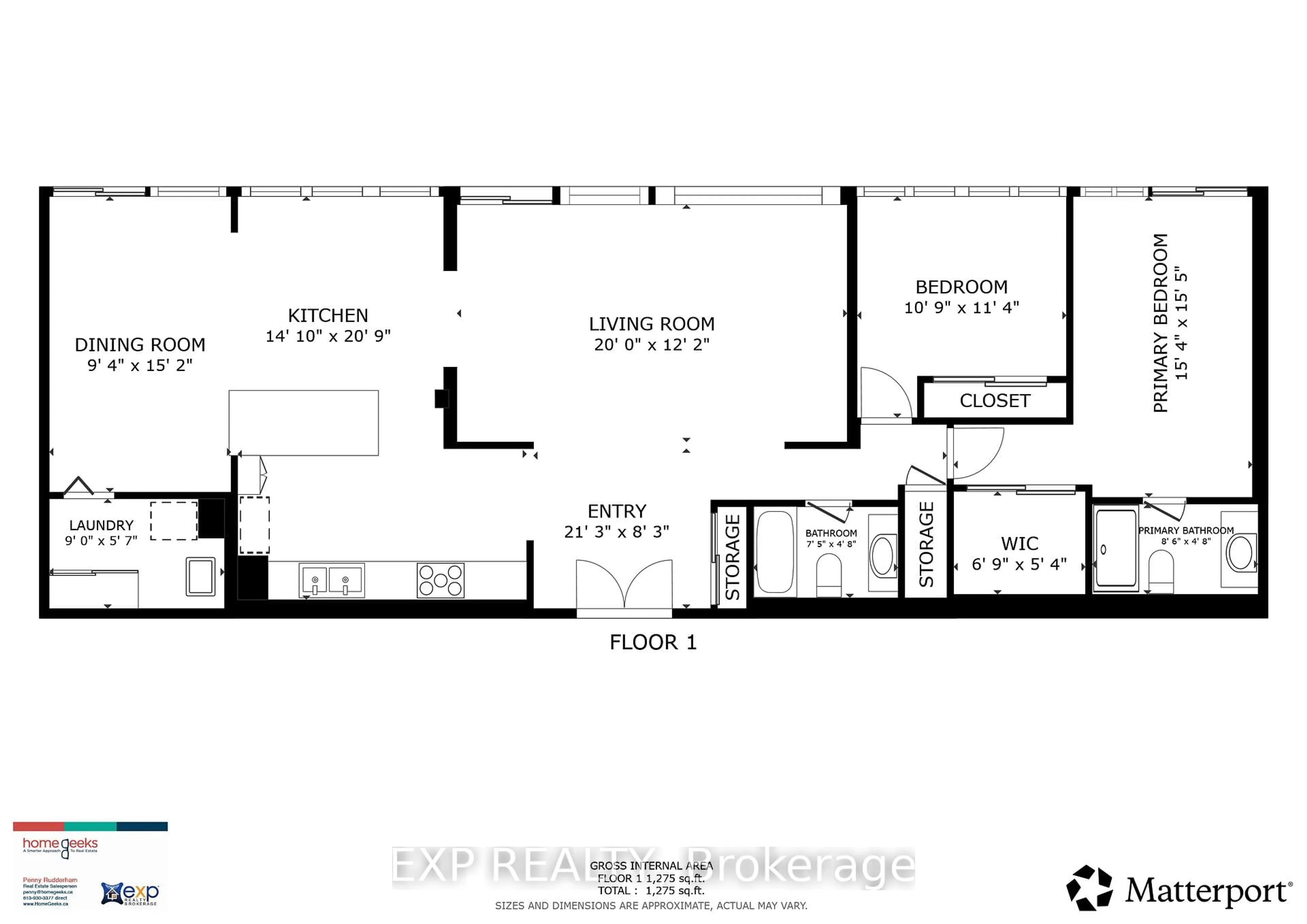 Floor plan for 3360 Southgate Rd #2003, Ottawa Ontario K1V 9A6
