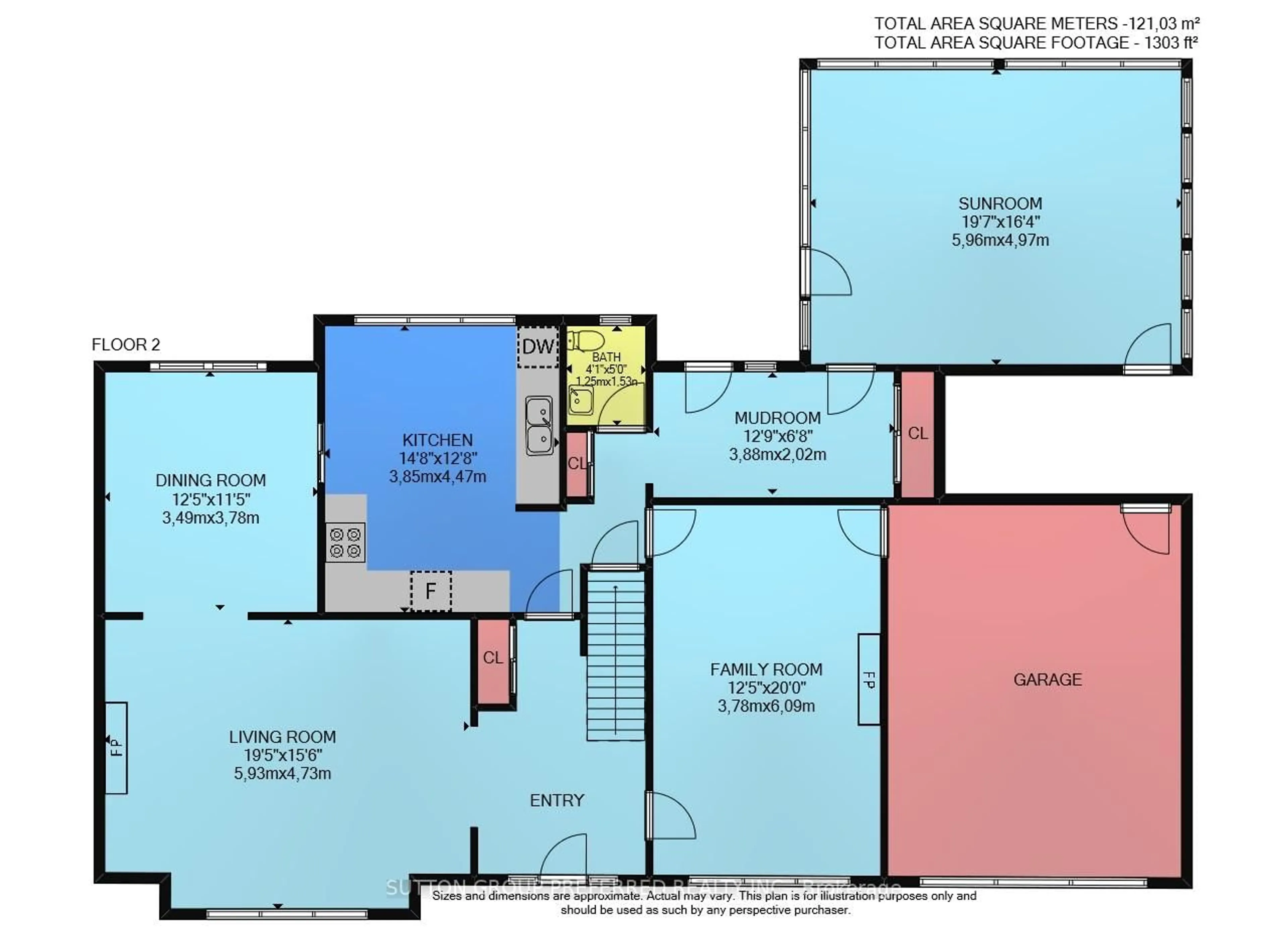 Floor plan for 18 Ruskin Crt, London North Ontario N6G 1S8