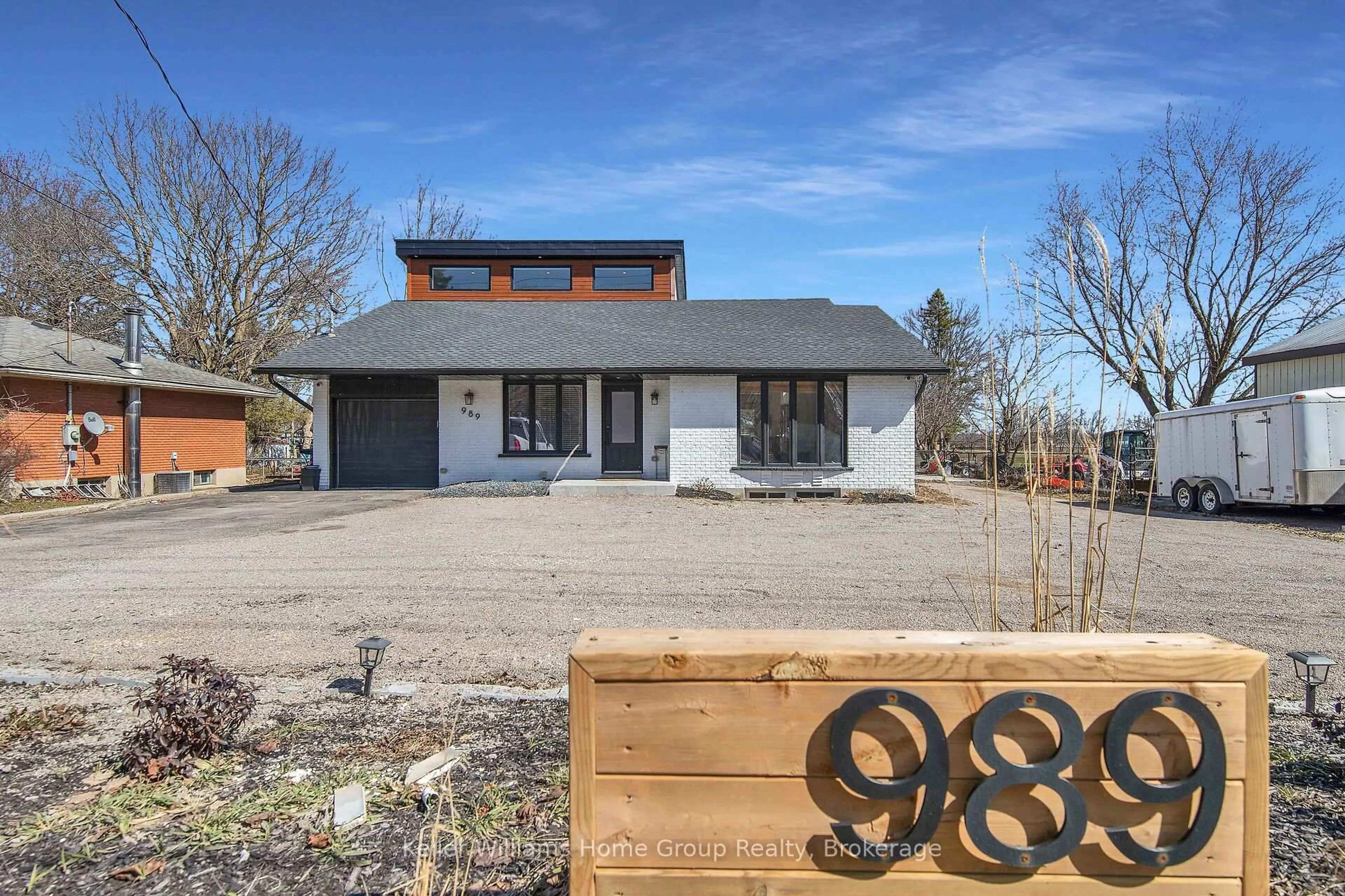 Home with brick exterior material, street for 989 Northfield Dr, Woolwich Ontario N0B 1N0