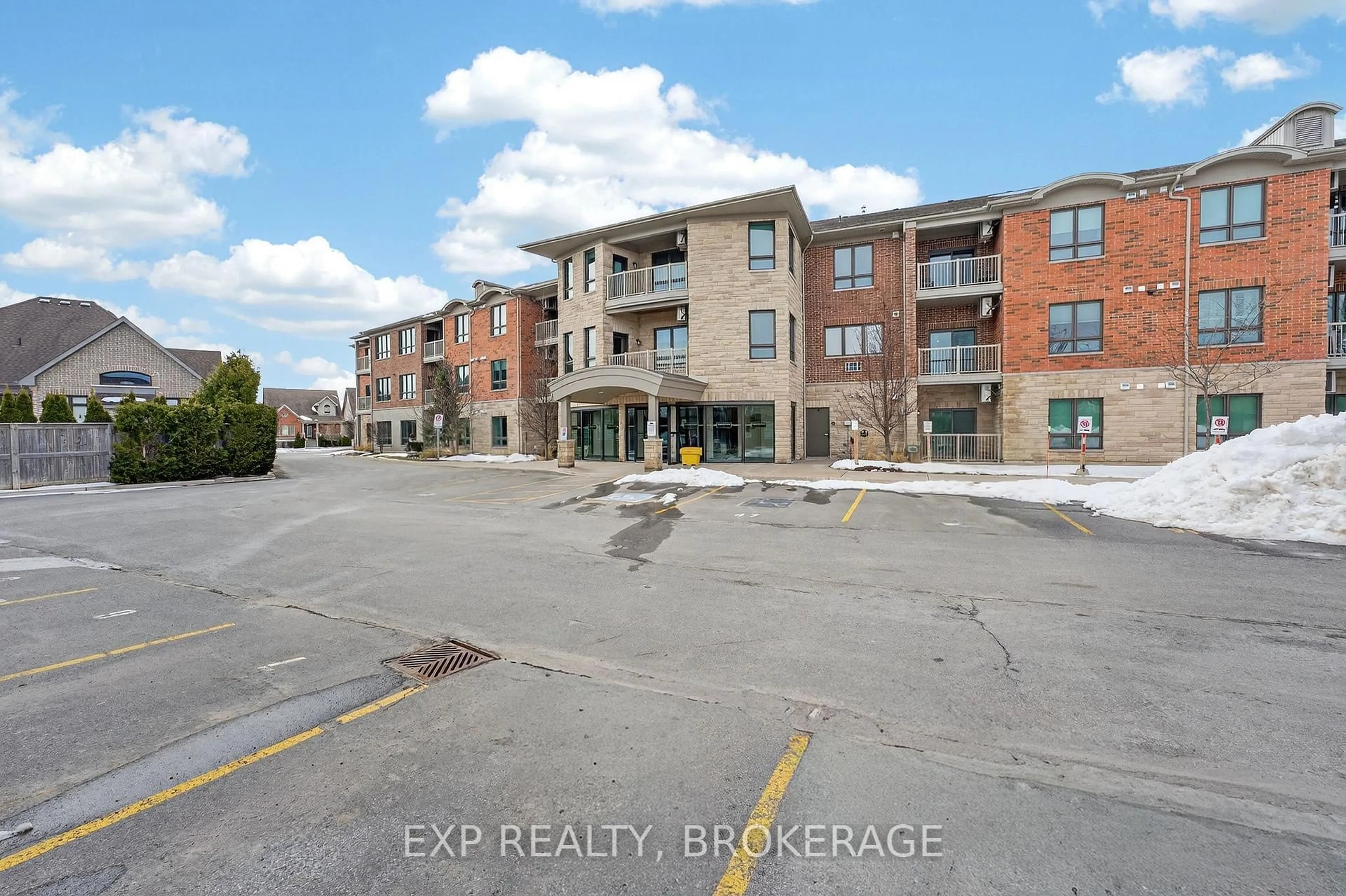 A pic from outside/outdoor area/front of a property/back of a property/a pic from drone, unknown for 740 Augusta Dr #301, Kingston Ontario K7P 0E3