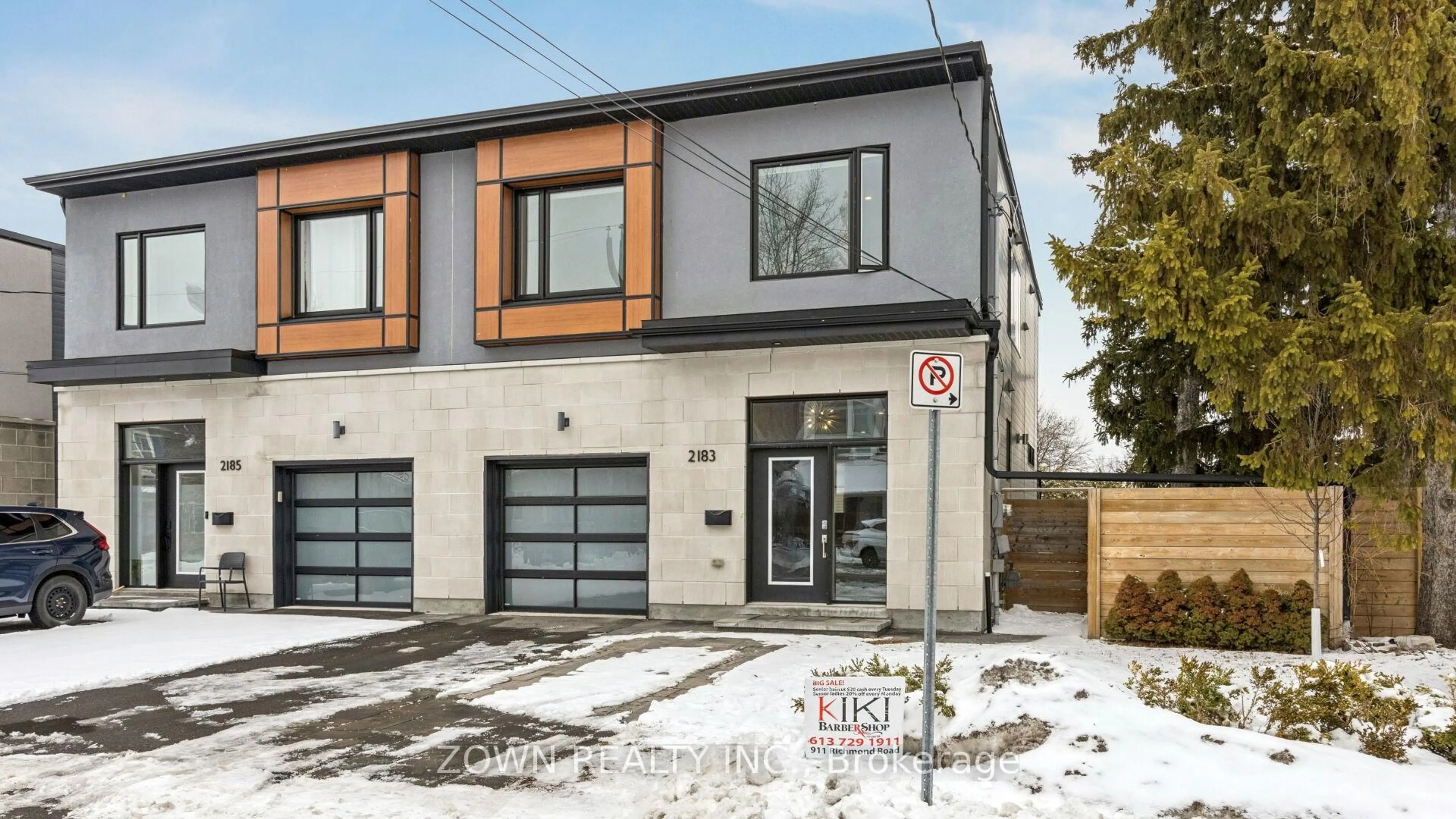 Home with brick exterior material, street for 2183 Deschenes St, Ottawa Ontario K2B 6N2