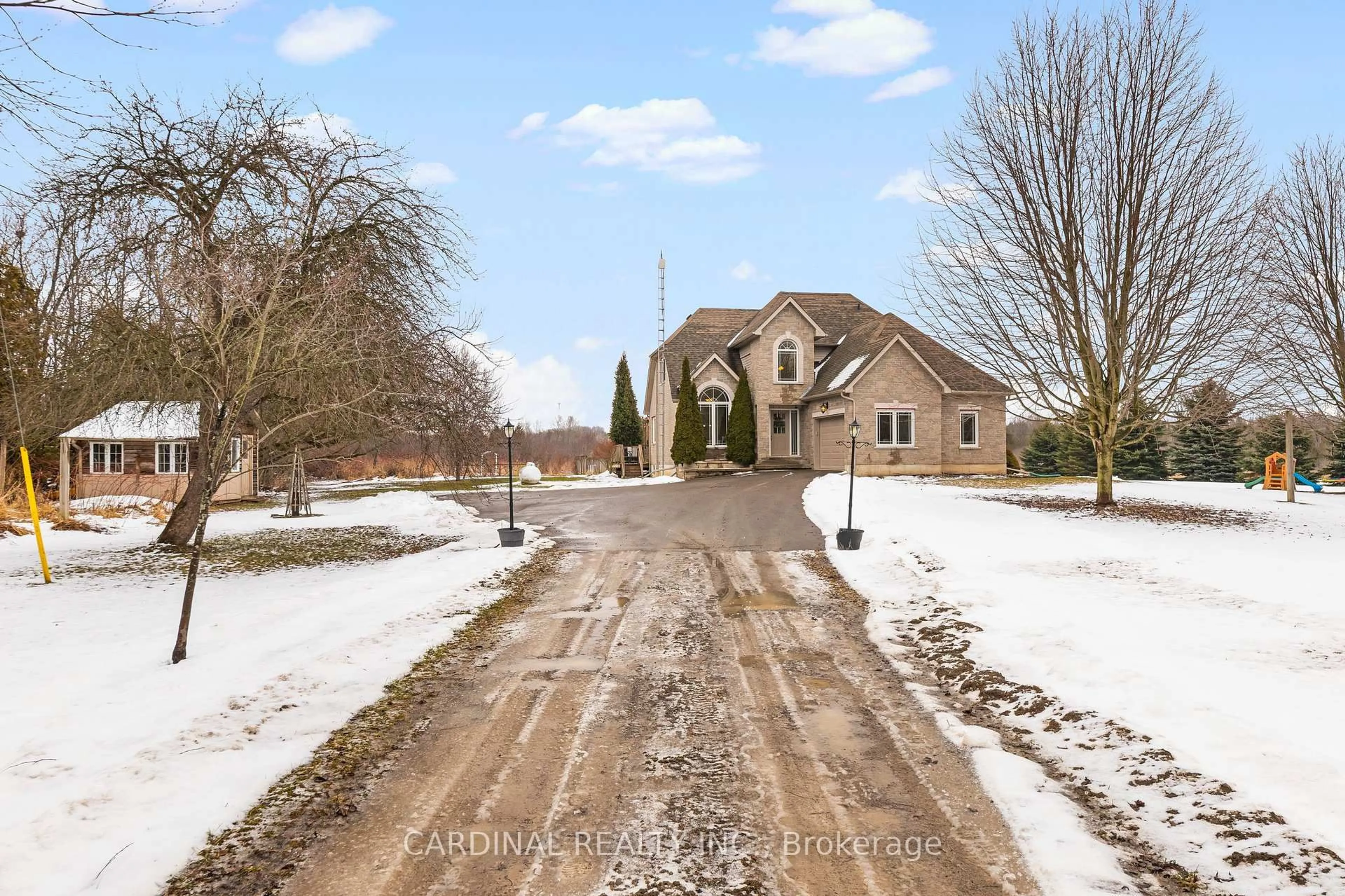 A pic from outside/outdoor area/front of a property/back of a property/a pic from drone, street for 241 Archer Rd, Alnwick/Haldimand Ontario K9A 4J8