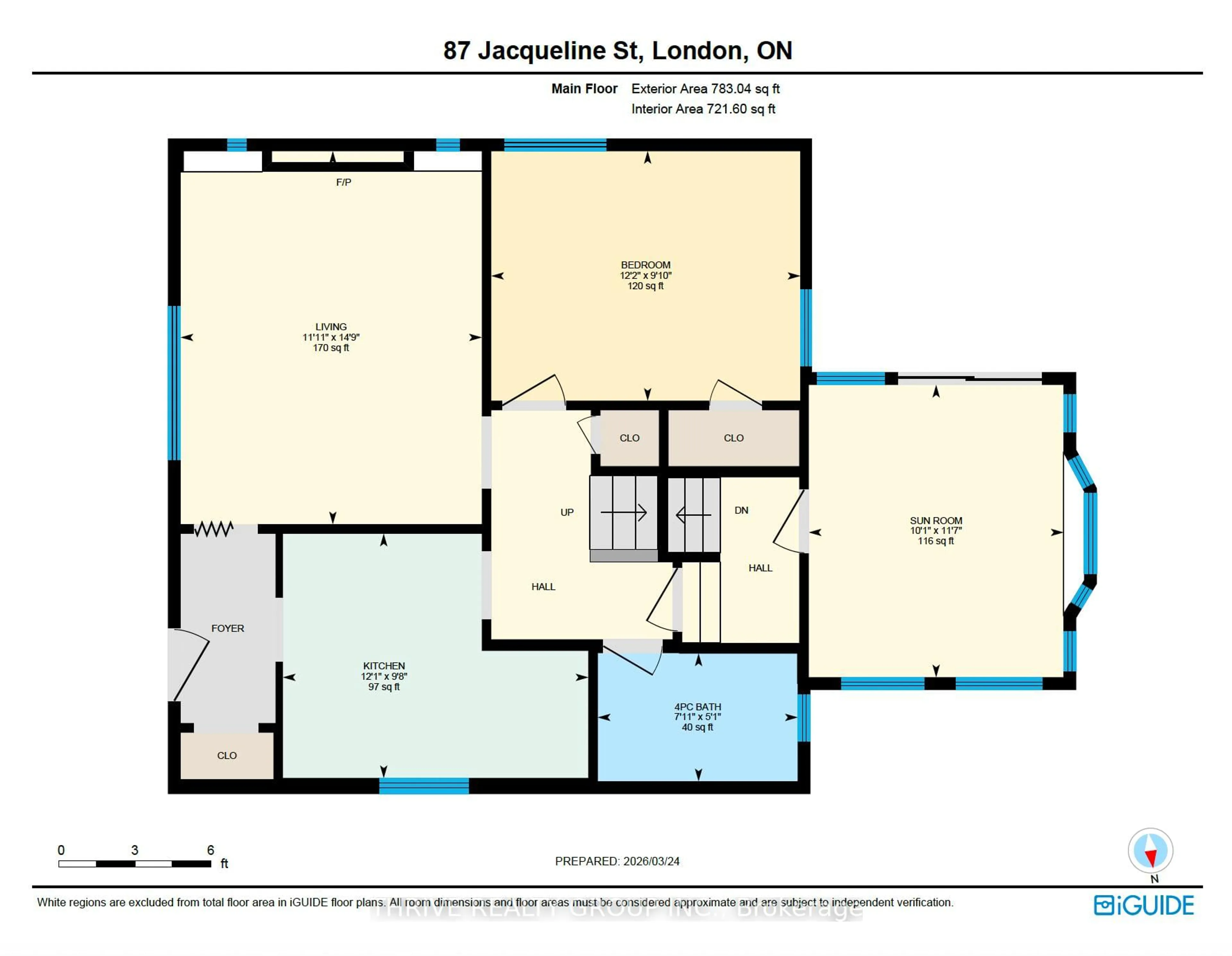 Floor plan for 87 Jacqueline St, London South Ontario N5Z 3P9