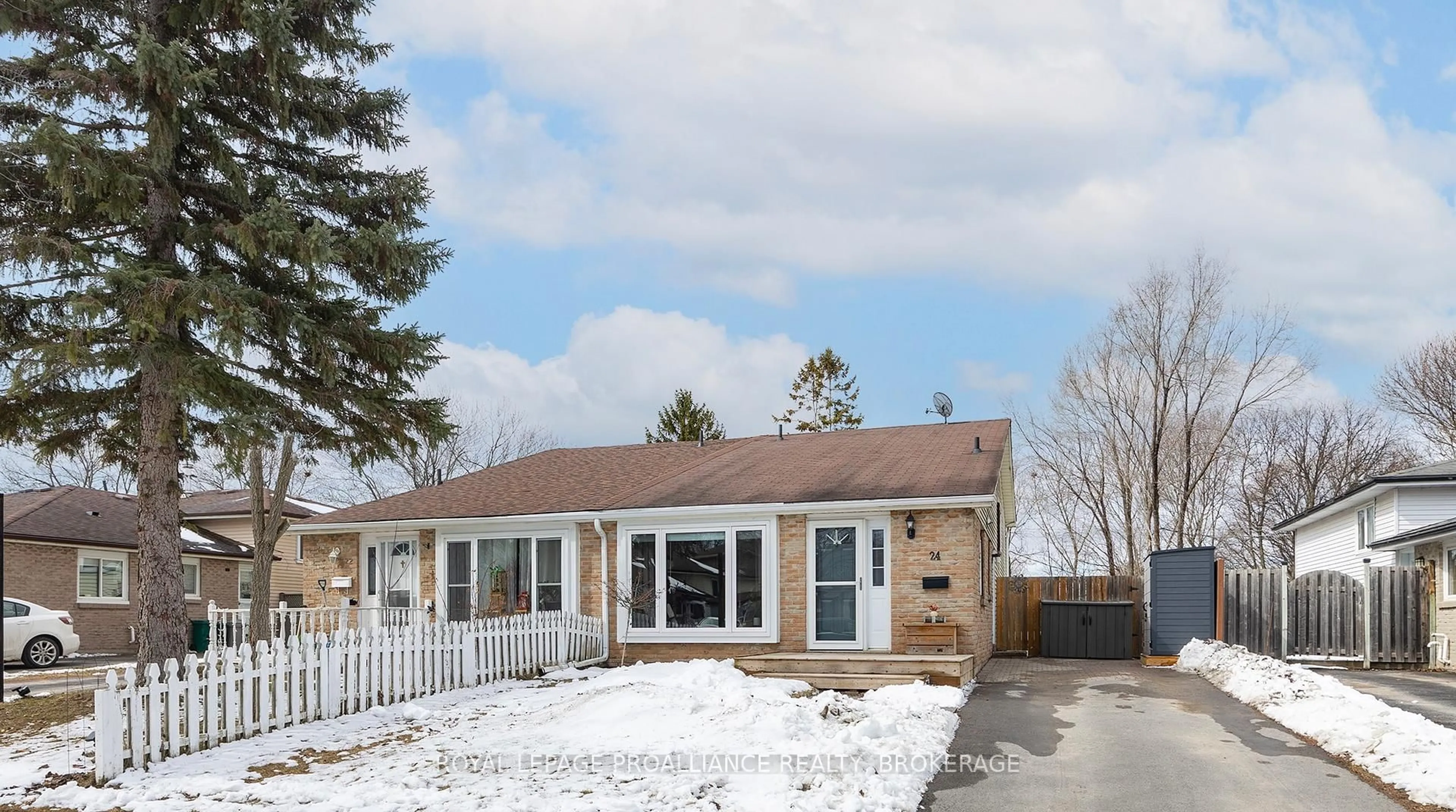Home with brick exterior material, street for 24 Glenarden Pl, Kingston Ontario K7M 7A9