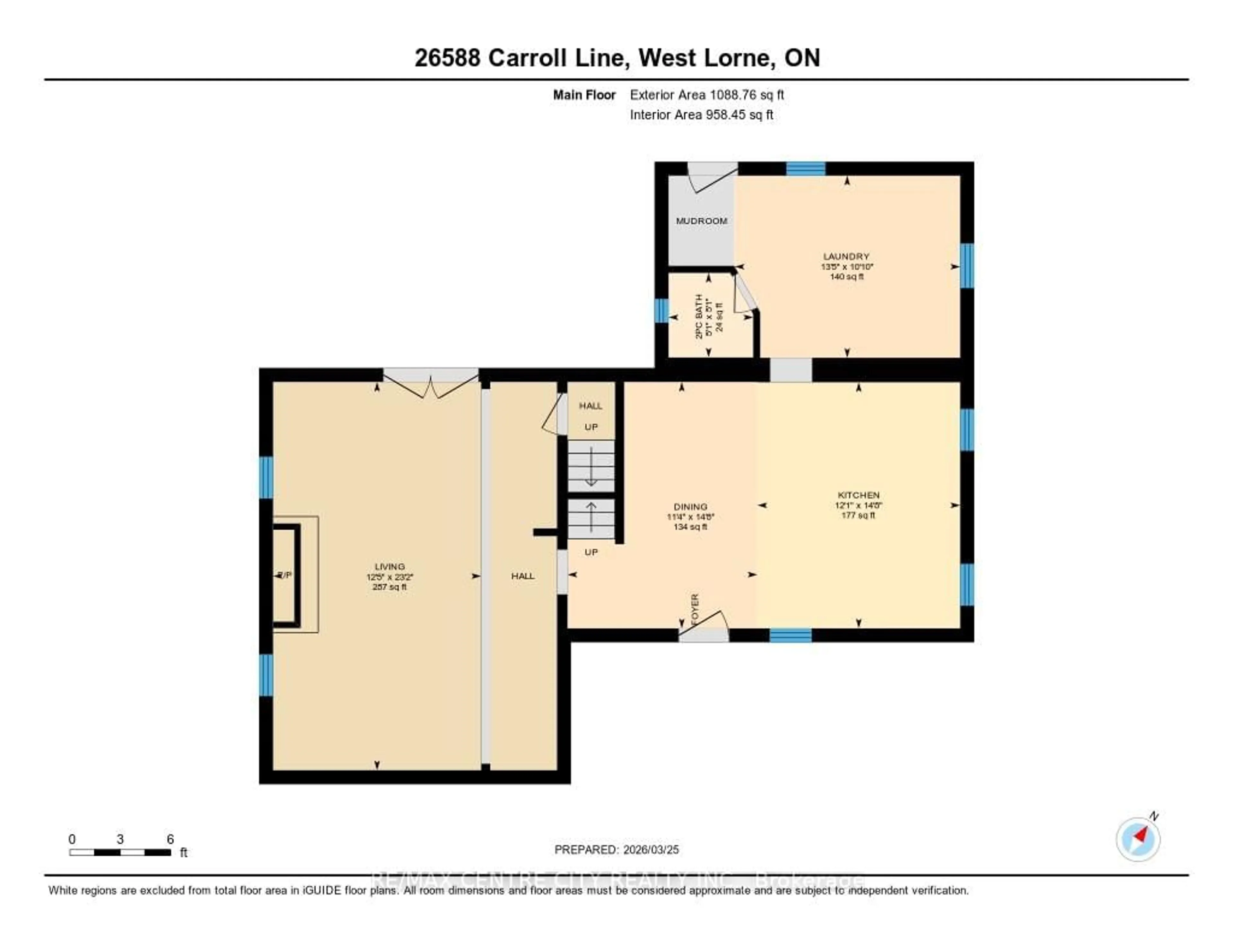 Floor plan for 26588 Carroll Line, West Elgin Ontario N0L 2P0