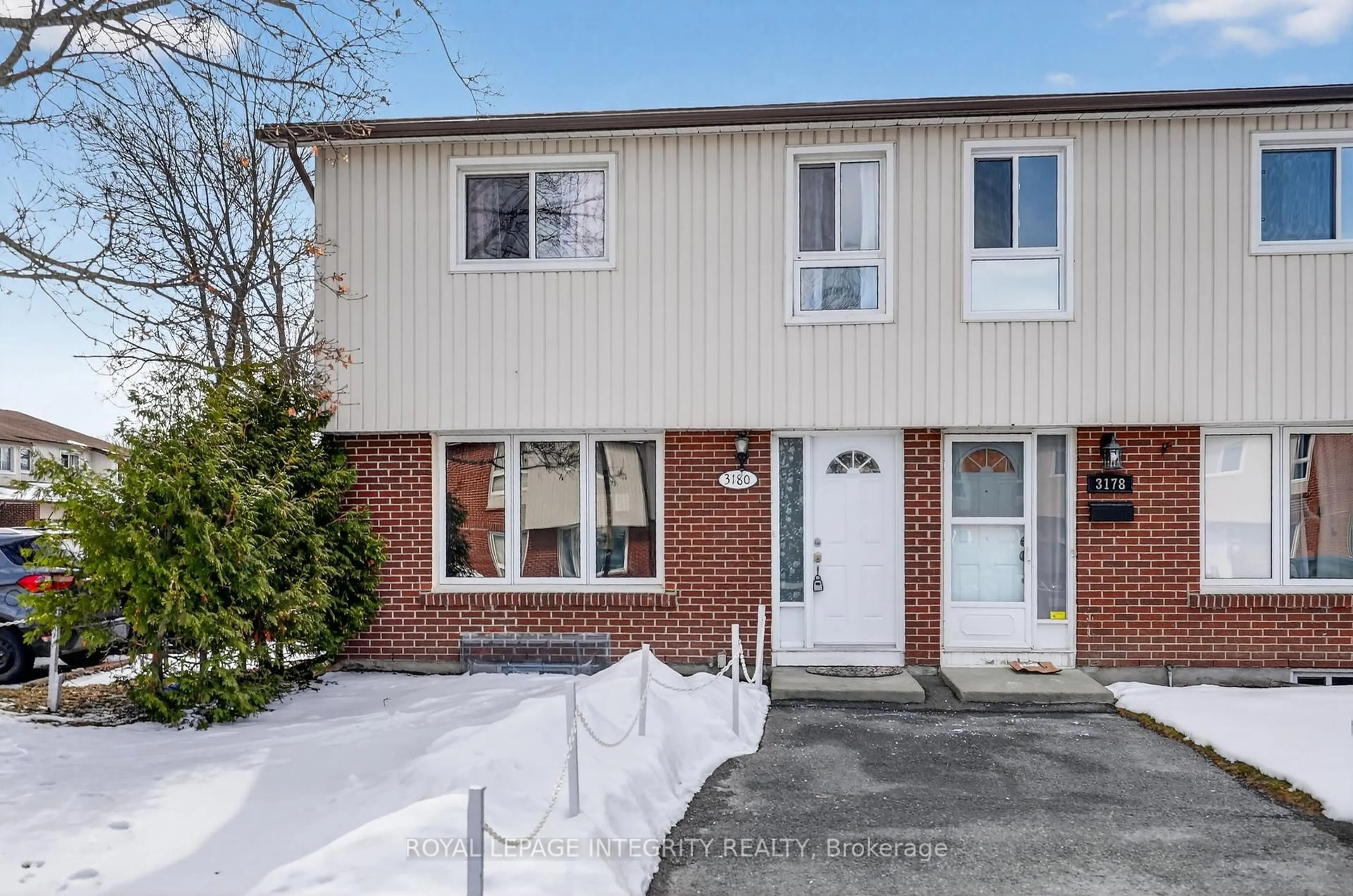 Home with brick exterior material, street for 3180 Bannon Way #85, Ottawa Ontario K1T 1T1